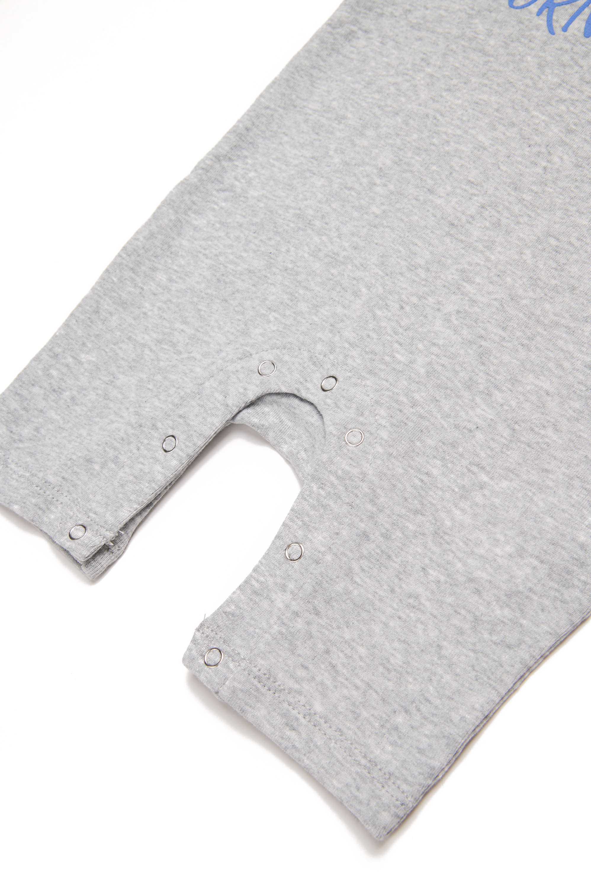 Diesel - JURBIT-NB, Unisex's Born For Success newborn romper in グレー - 4