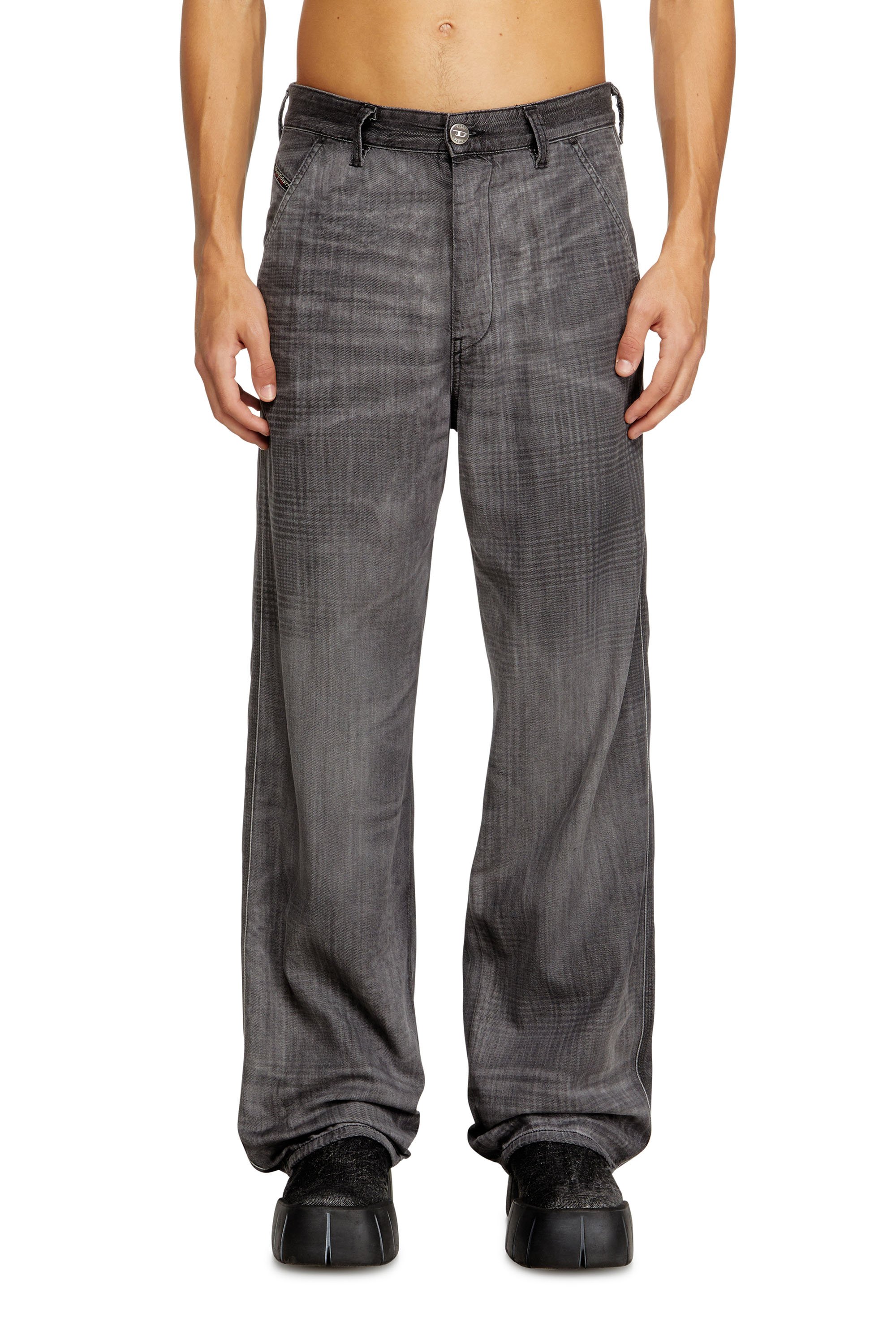 Diesel - Unisex's Regular Jeans D-Phant-chino 068UJ, グレー - 1