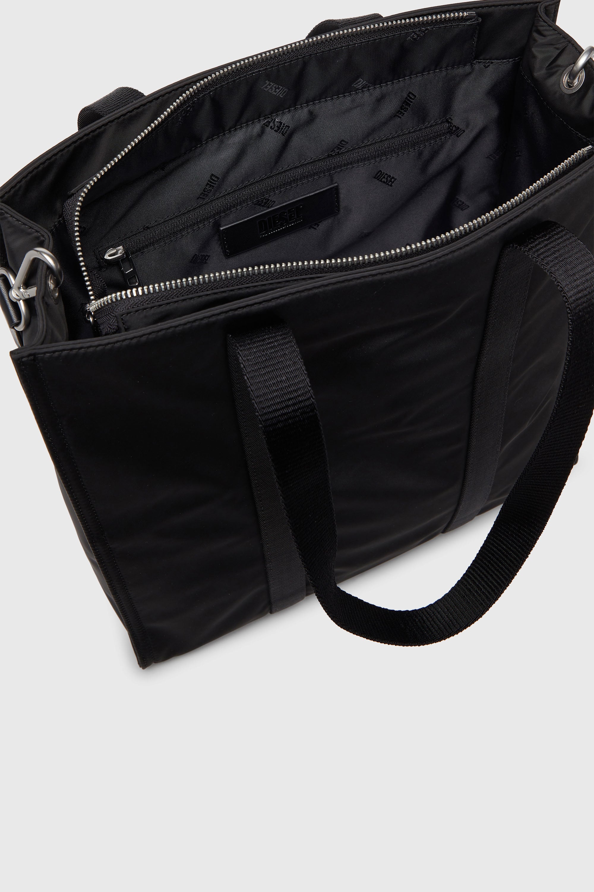 Diesel - MULTI-PKTS TOTE X, Unisex's トートバッグ in ブラック - 6