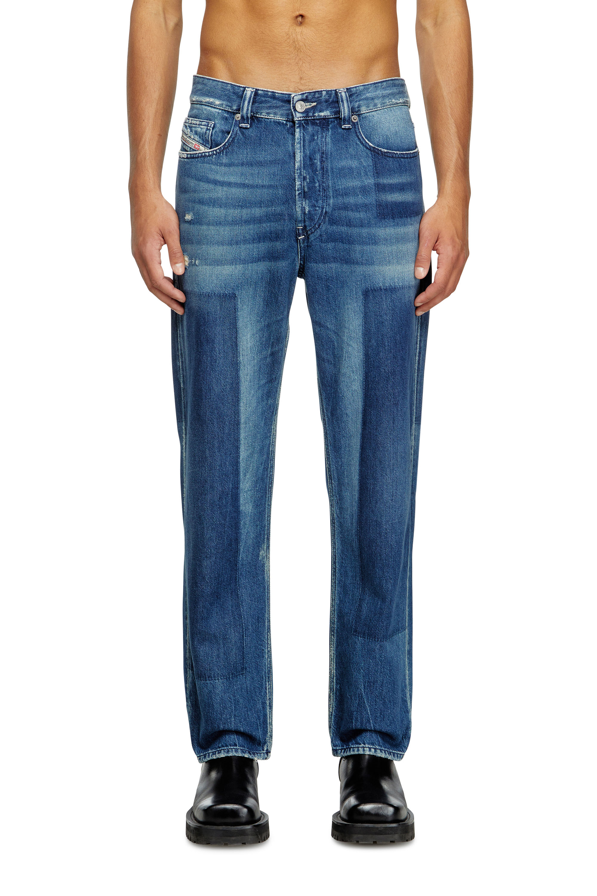 Diesel - Male's Regular Jeans 2024 D-Macs 09M52, ダークブルー - 1