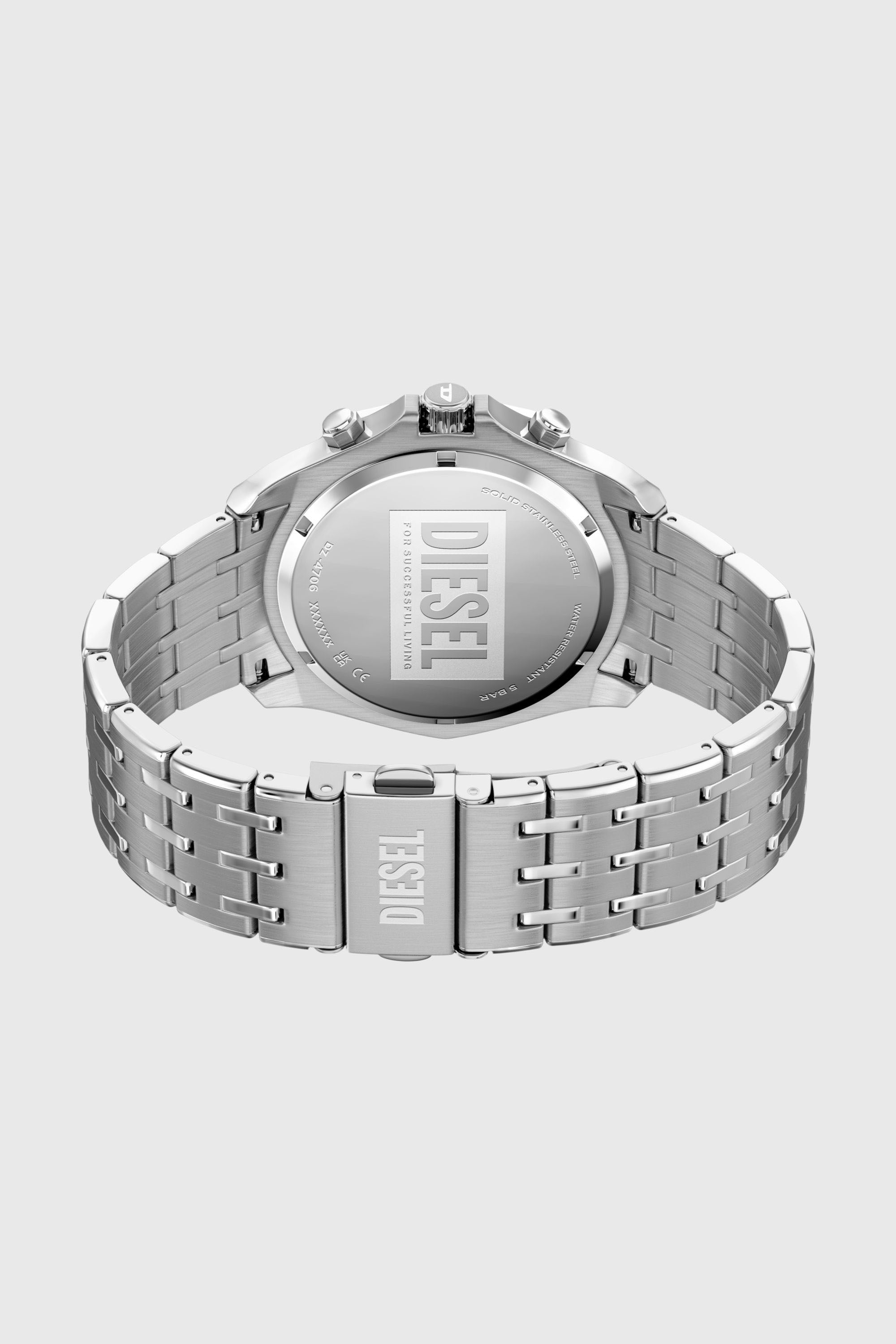 Diesel - DZ4706 WATCH, Male's Stinger Stainless Steel Watch in シルバー - 6