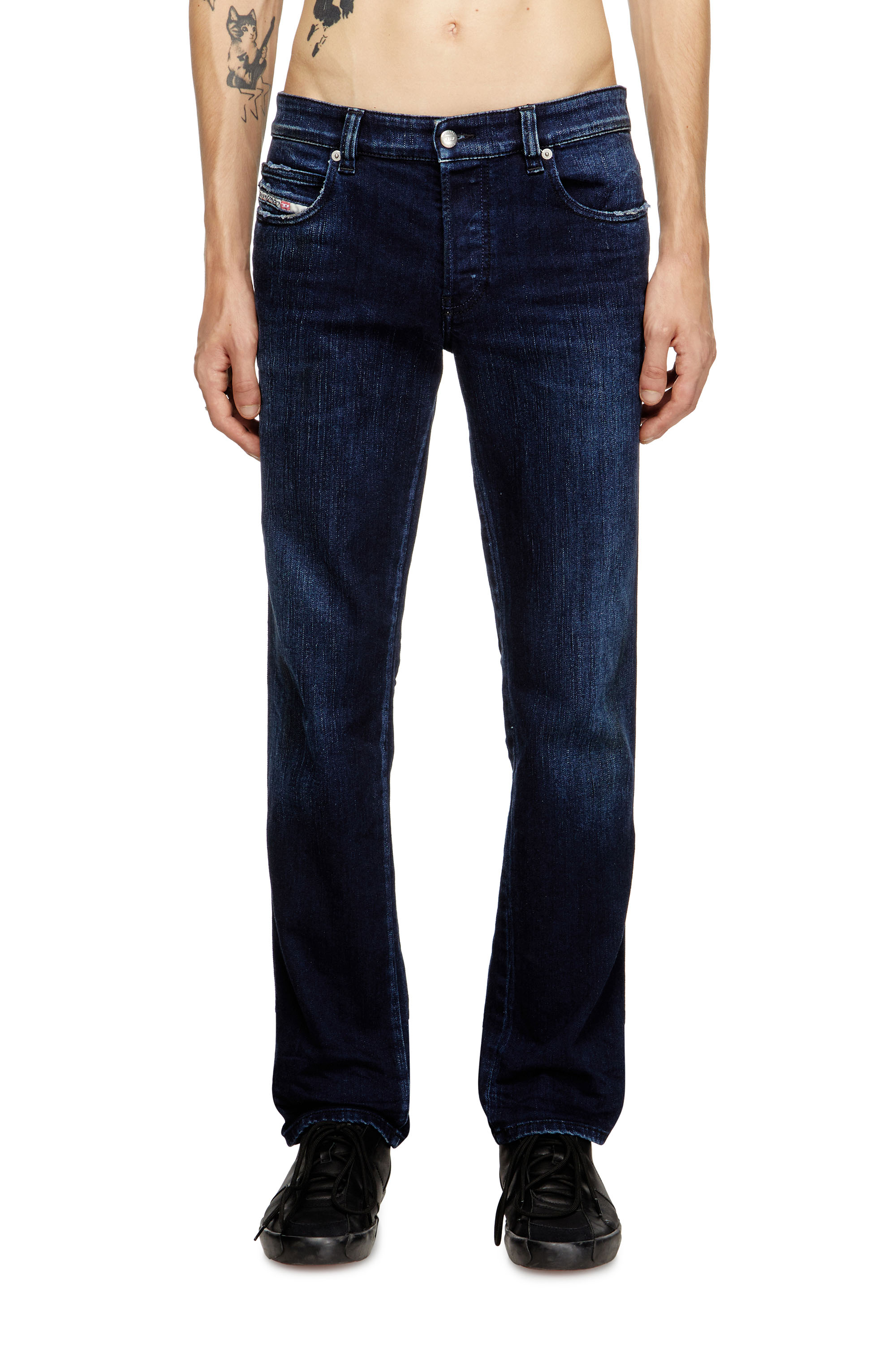 Diesel - Male's Slim Jeans 1993 D-Vyl 09M76, ダークブルー - 1