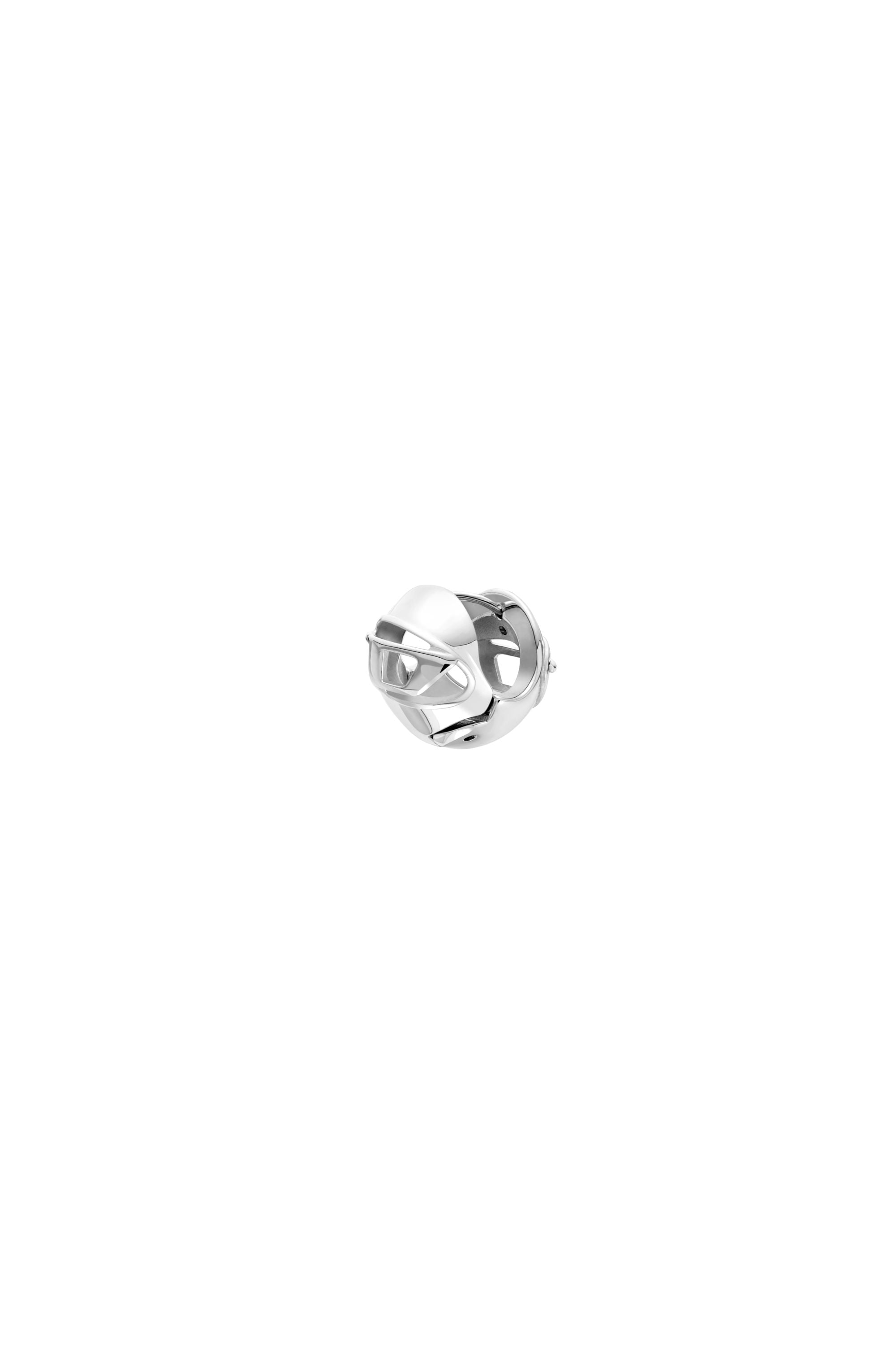 Diesel - DX1718040, Unisex's Stainless Steel Hoop Earring in シルバー - 1