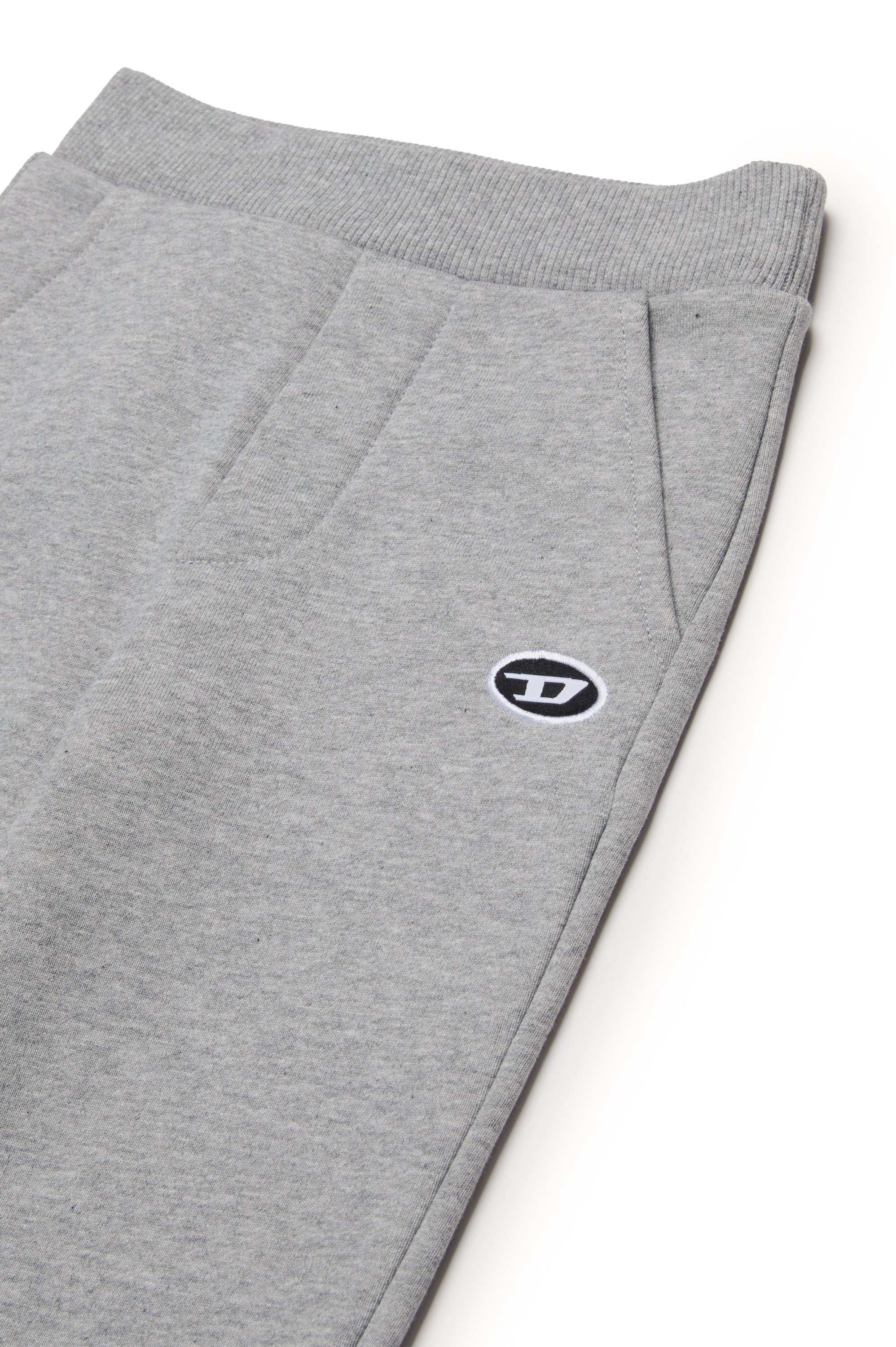 Diesel - PTARYDOVALPJB, Male's Sweatpants with Oval D patch in グレー - 3