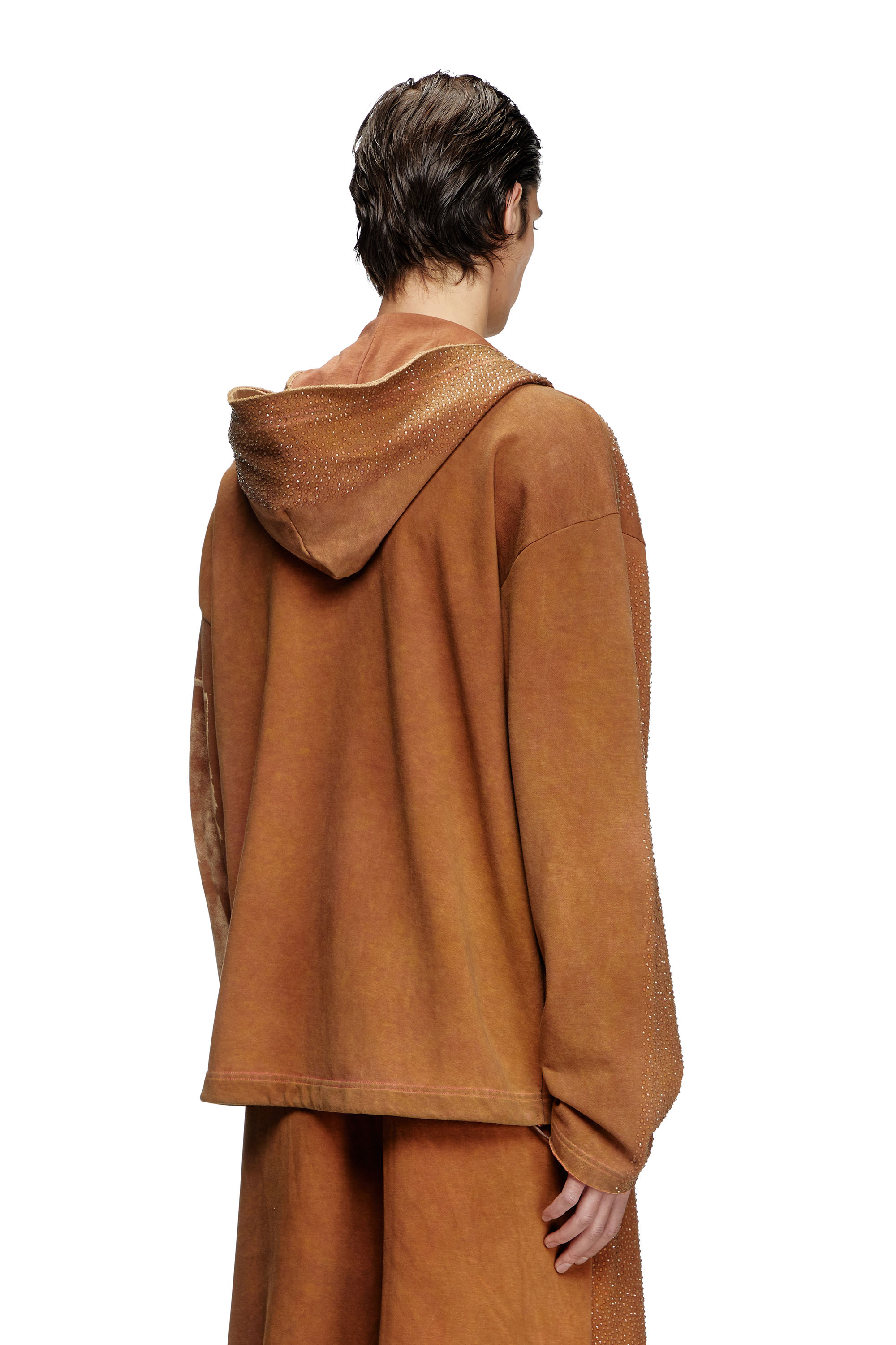 Diesel - S-BOXT-HOOD-LUX-DD, Unisex's プルオーバーパーカー in ブラウン - 5