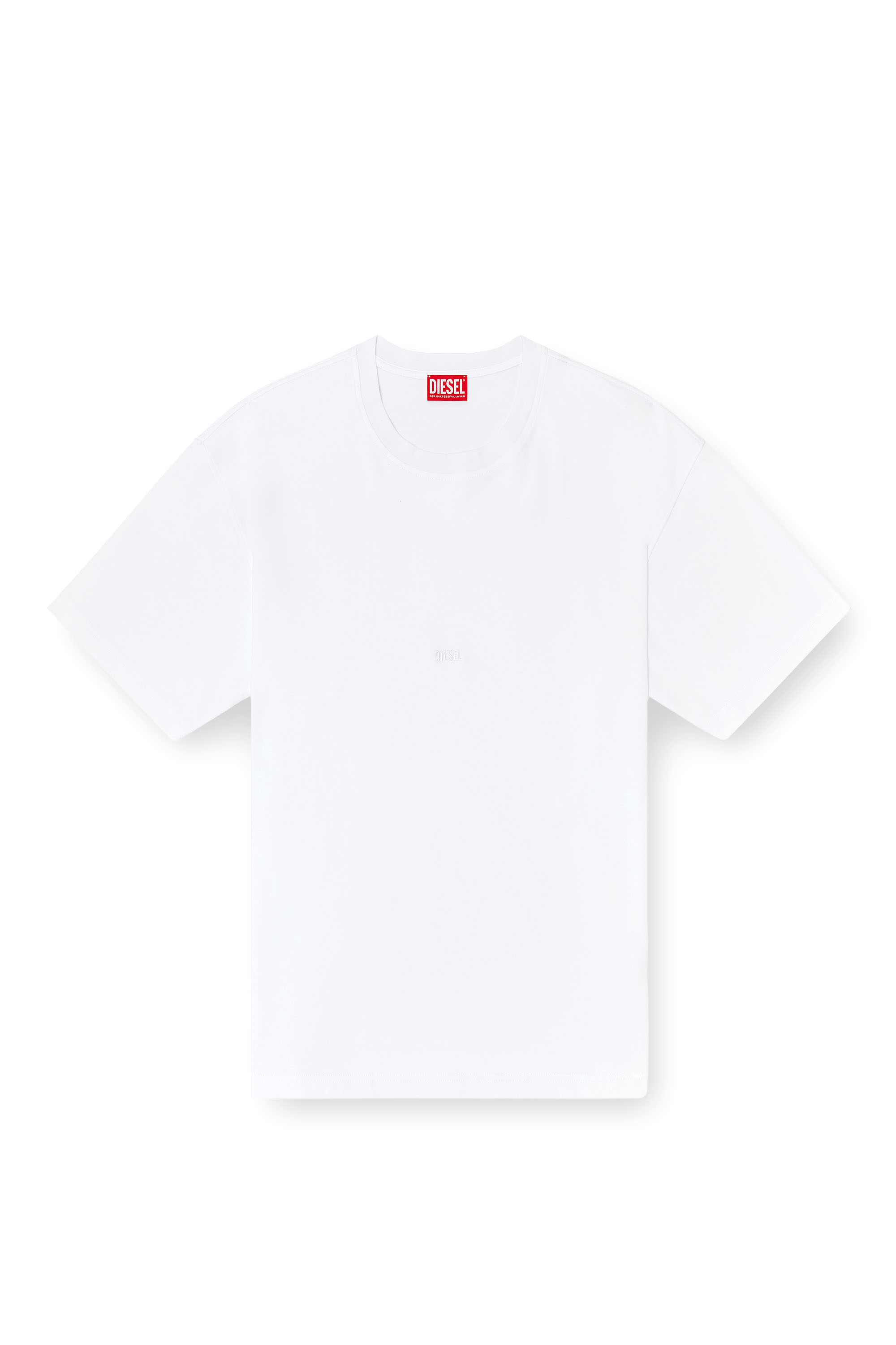 Diesel - T-BOXT-AA16, Male's Tシャツ in ホワイト - 3