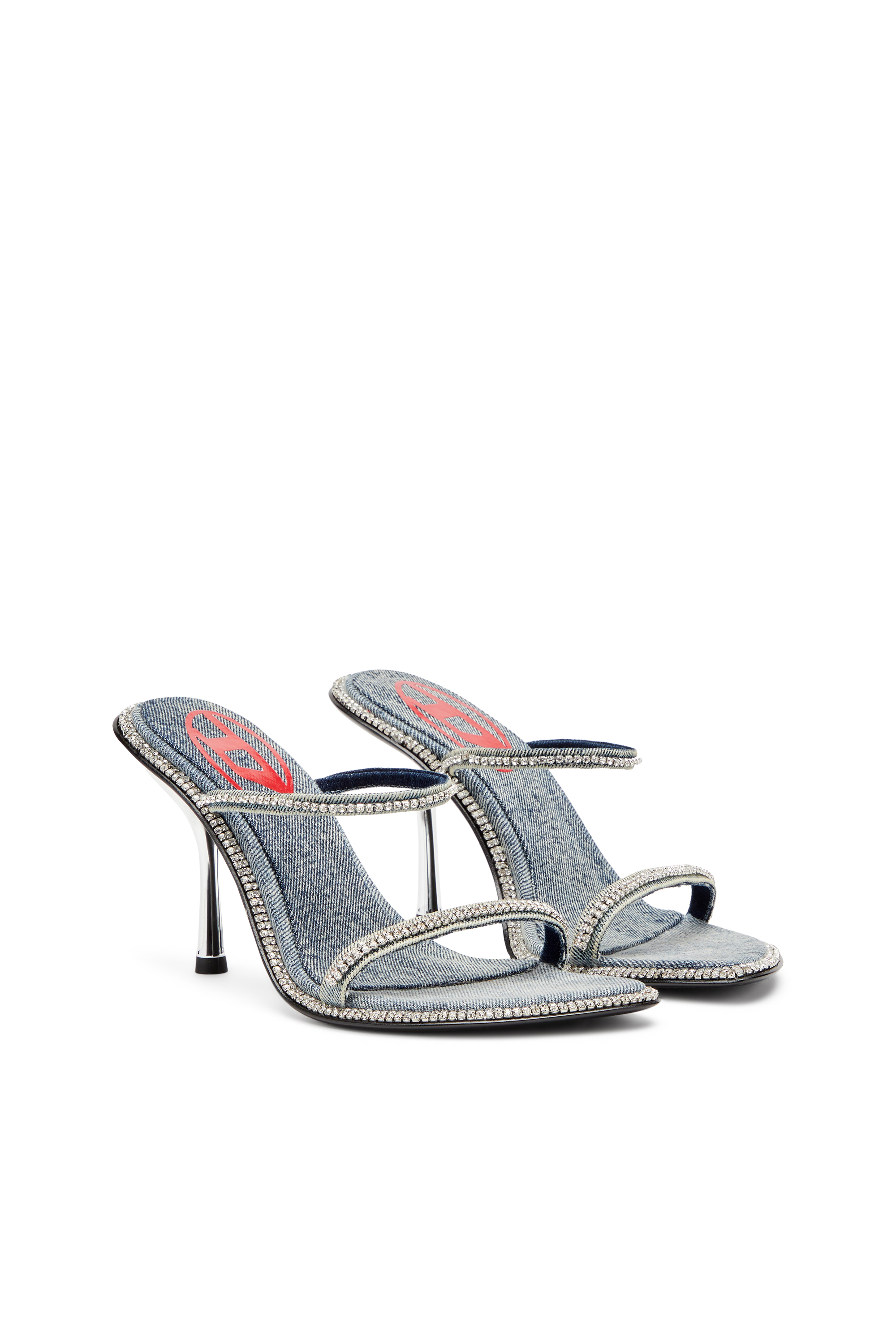 D-HAVANNA SDL, ライトブルー Diesel - D-HAVANNA SDL, Female's デニムサンダル in ライトブルー - 2