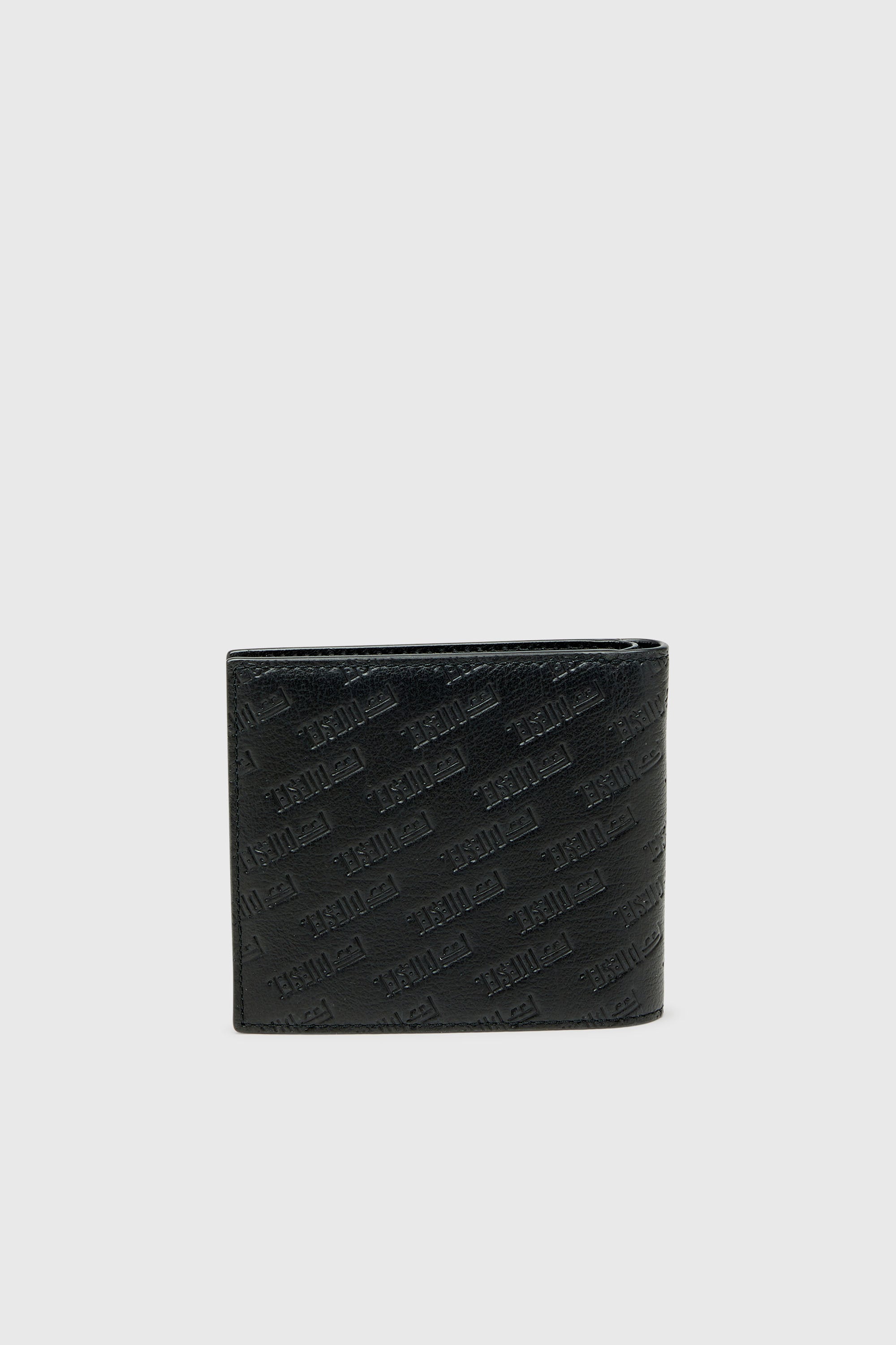 Diesel - MONOGRAM BI-FOLD COIN S 3D, Male's 二つ折りウォレット in ブラック - 2