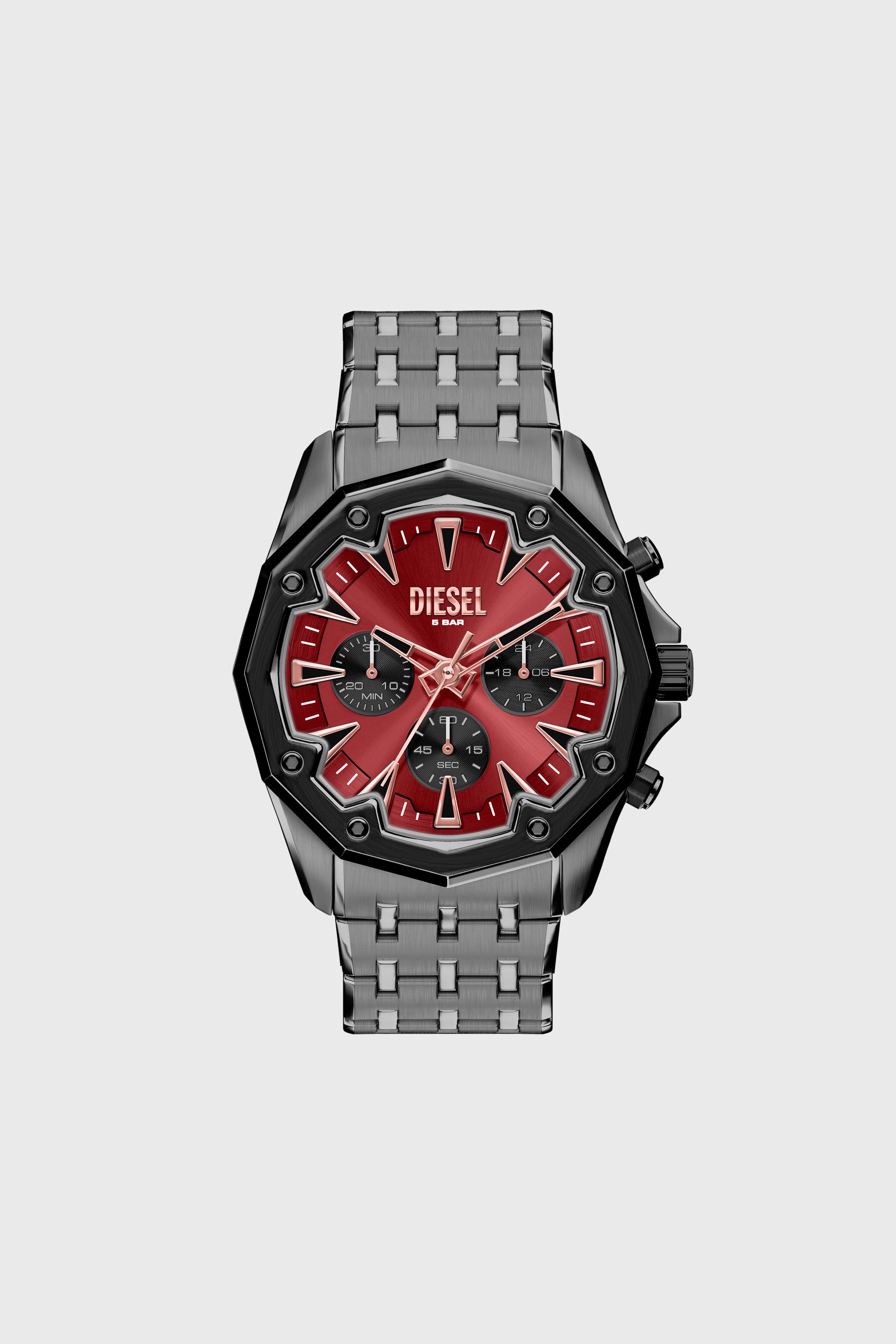 Diesel - DZ4715 WATCH, Male's 時計 in ダークグレー - 1