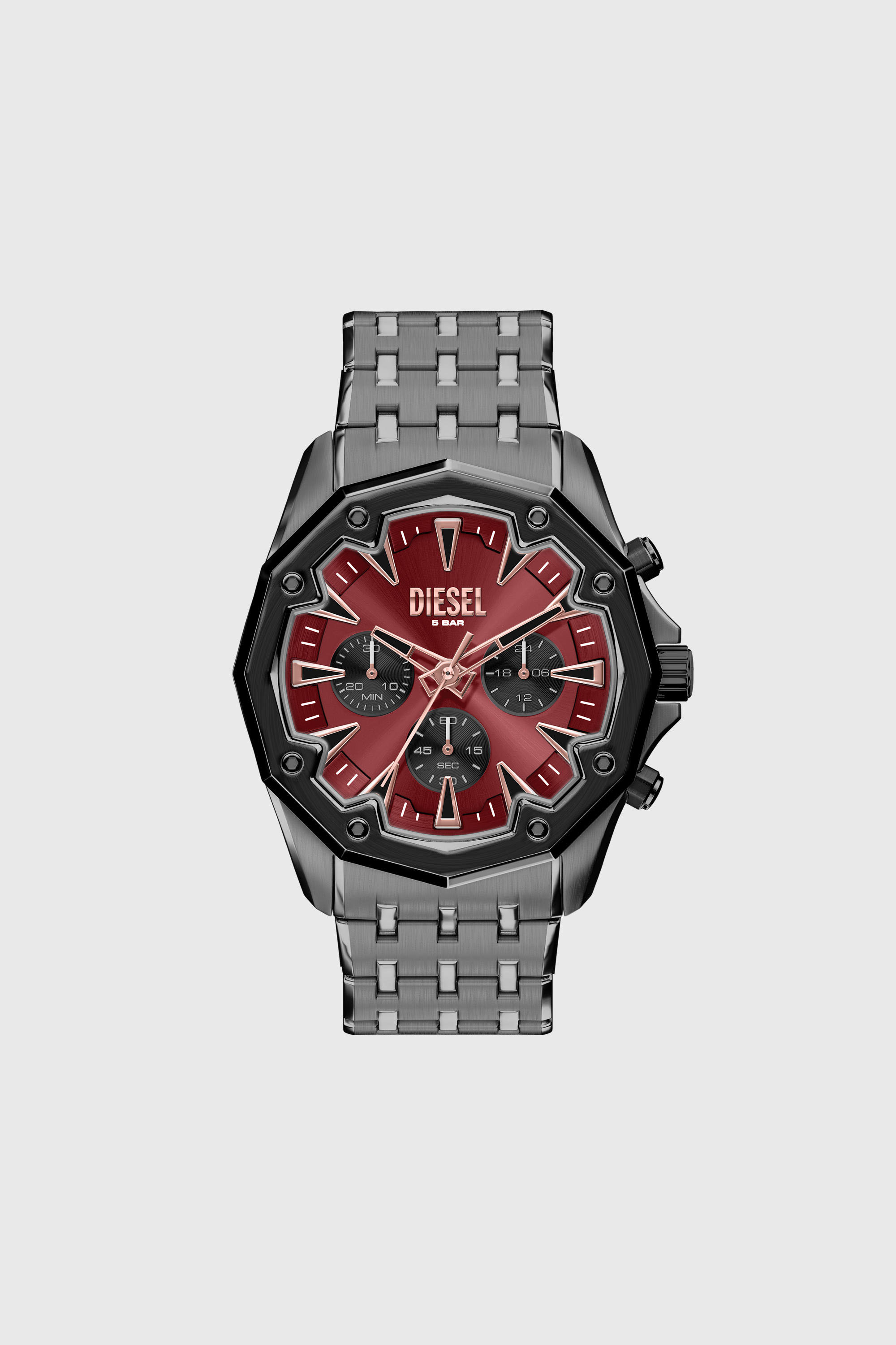 Diesel - DZ4715 WATCH, Male's 時計 in ダークグレー - 1