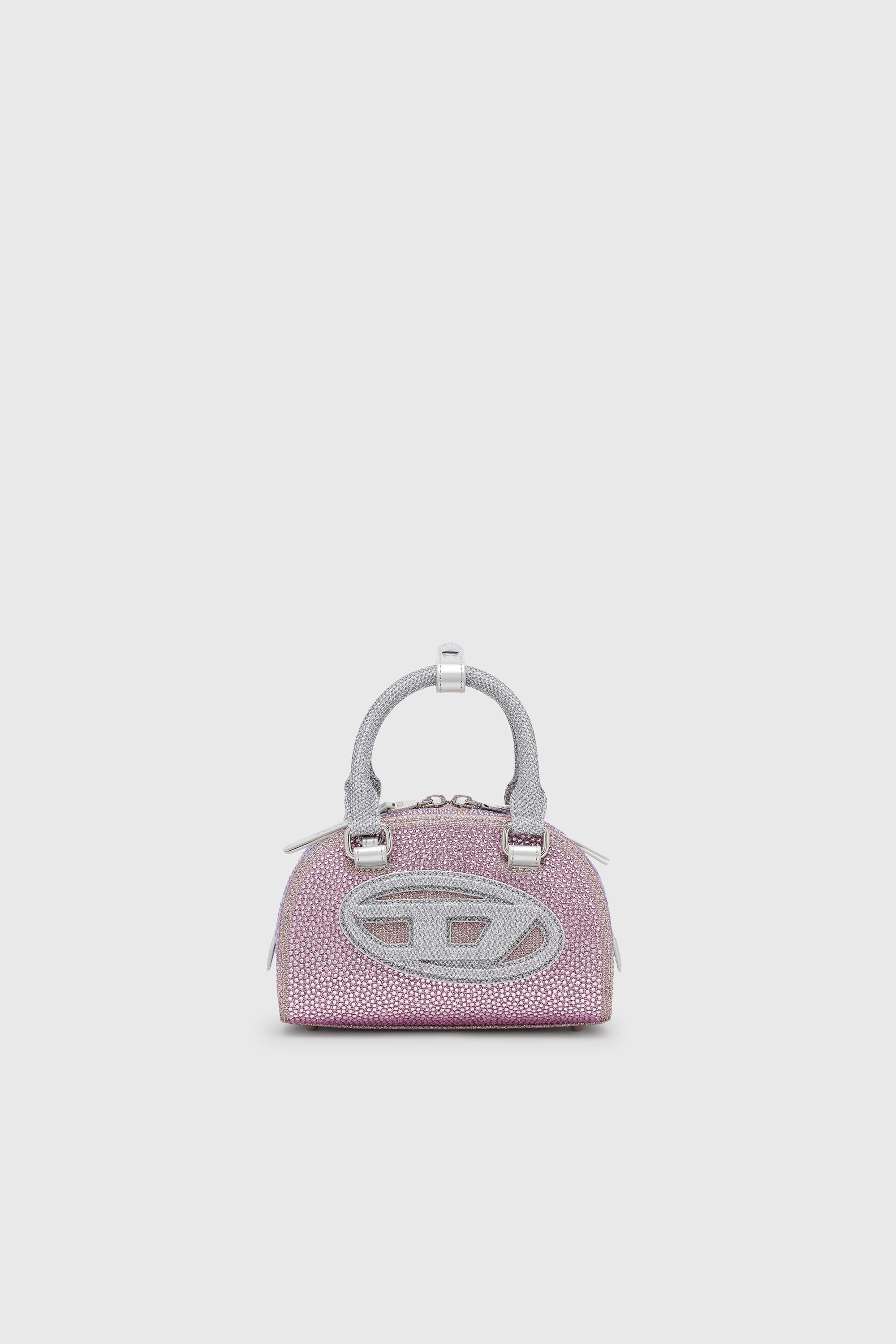 Diesel - 1DR DOME CROSSBODY, Female's クロスボディバッグ in ピンク / ホワイト - 1