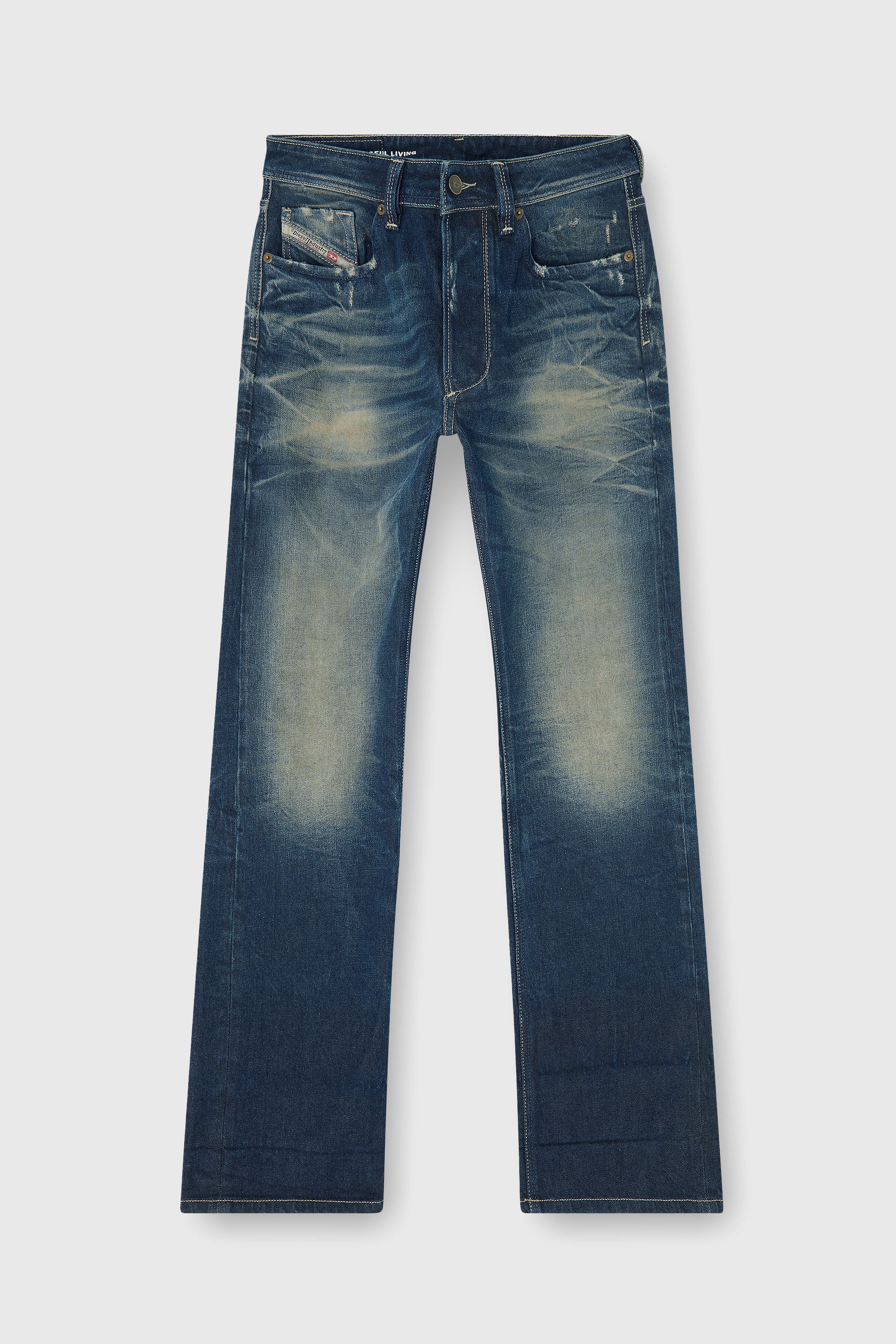 Diesel - Male's Regular Jeans 1985 Larkee 007EH, ダークブルー - 2