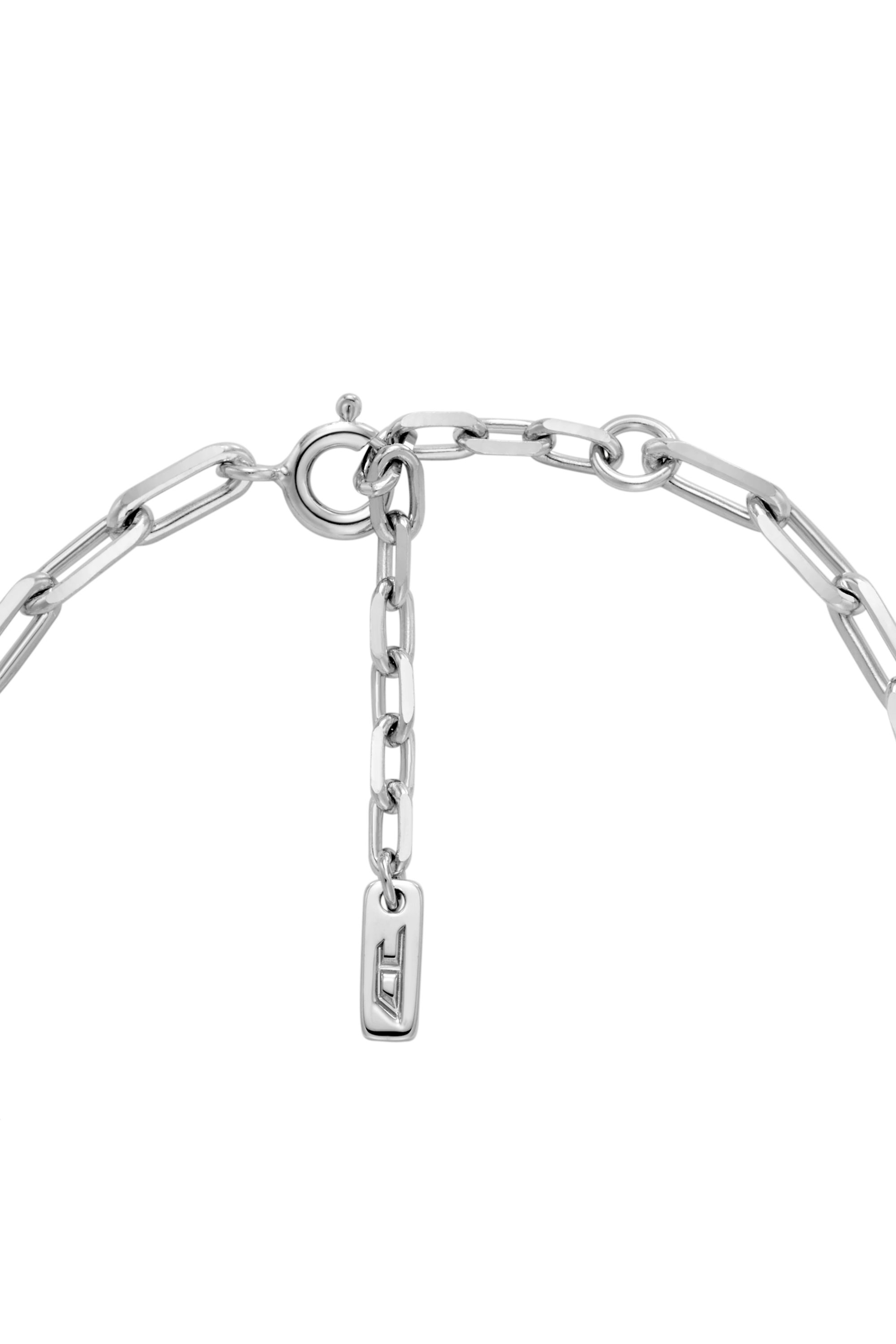 Diesel - DL1363040 STERLING SILVER JEWEL, Unisex's ブレスレット in シルバー - 2