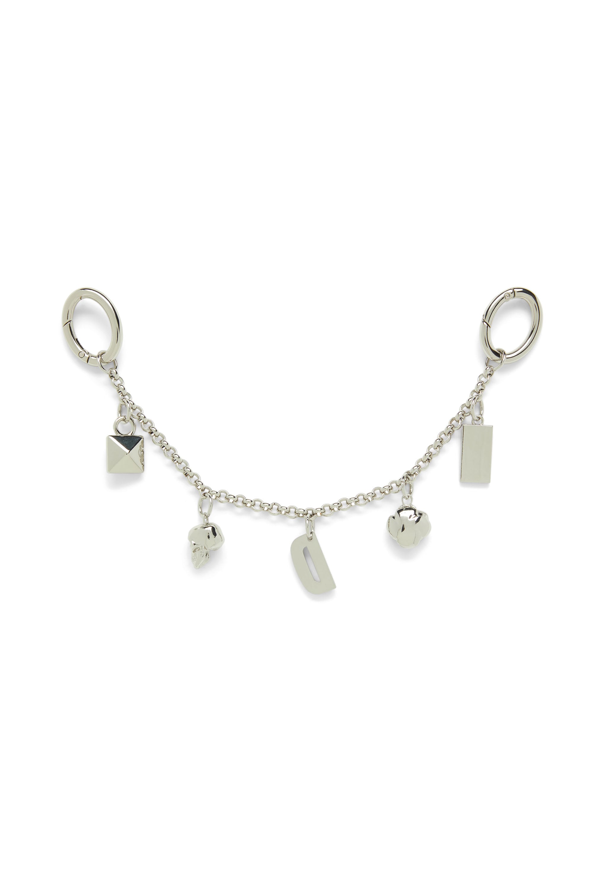 Diesel - CHAIN-D II S, Female's チェーンチャーム in シルバー - 2