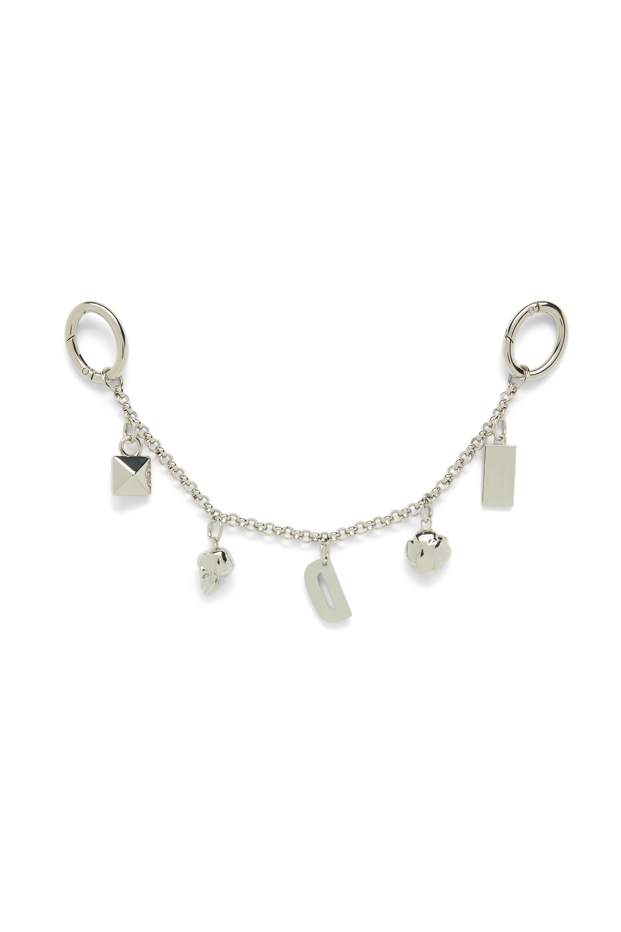 Diesel - CHAIN-D II S, Female's チェーンチャーム in シルバー - 2