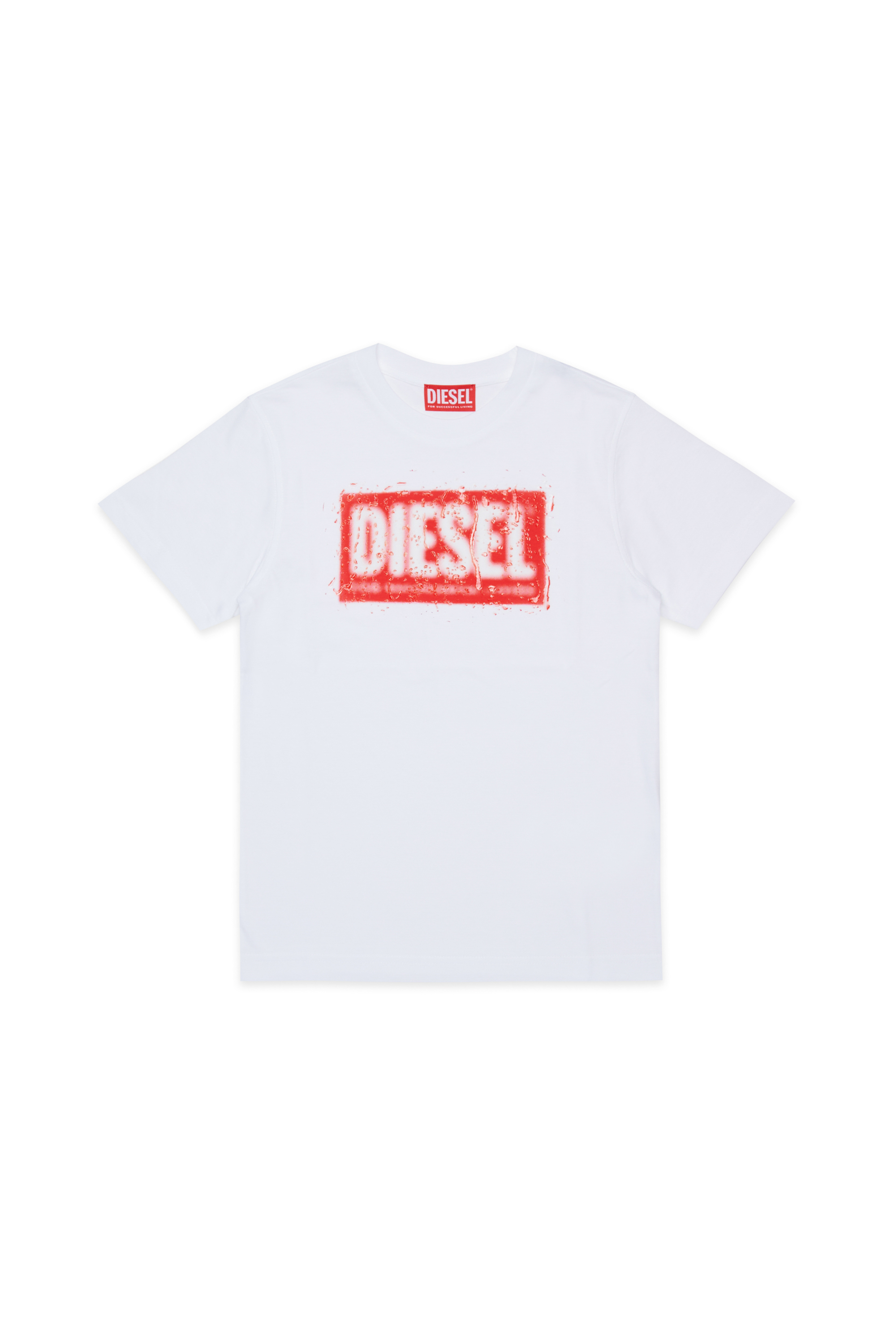 Diesel - TADJUSTQ10, Male's Tシャツ in ホワイト - 1
