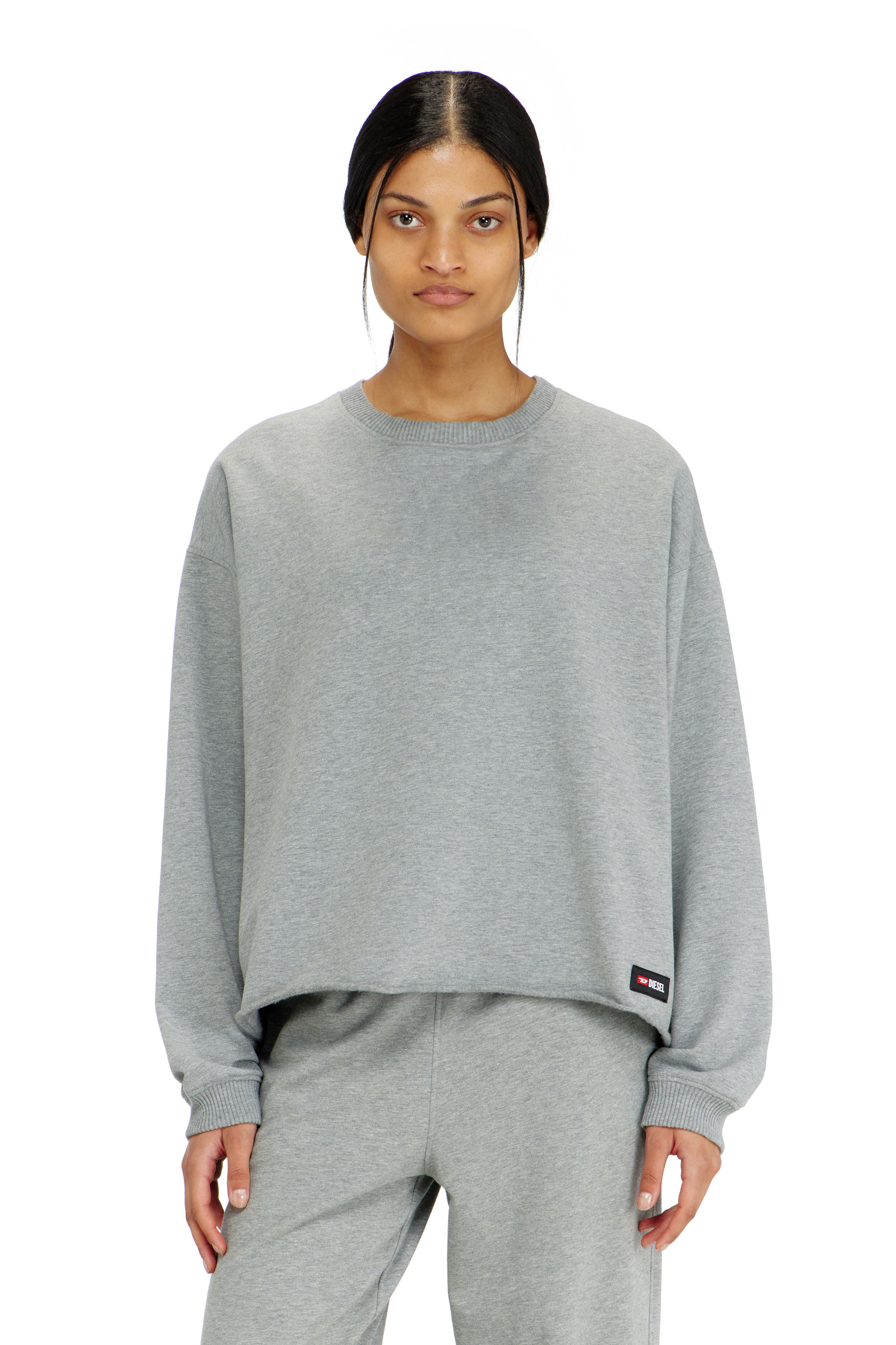 Diesel - PATRICIA-D-CORE, Female's プルオーバースウェット in グレー - 3