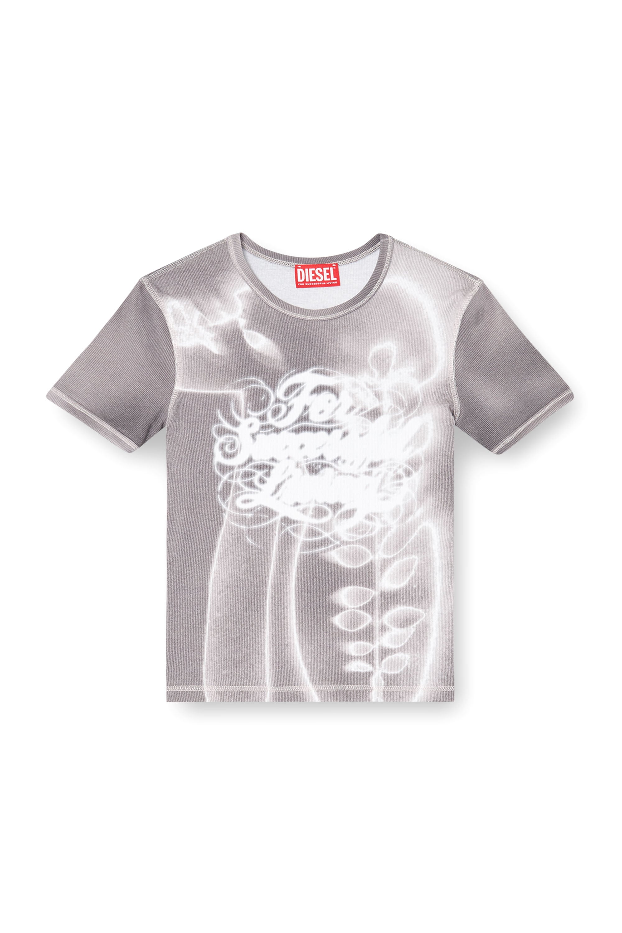 Diesel - T-ELE-LONG-AA4, Female's 半袖トップ in null - 3
