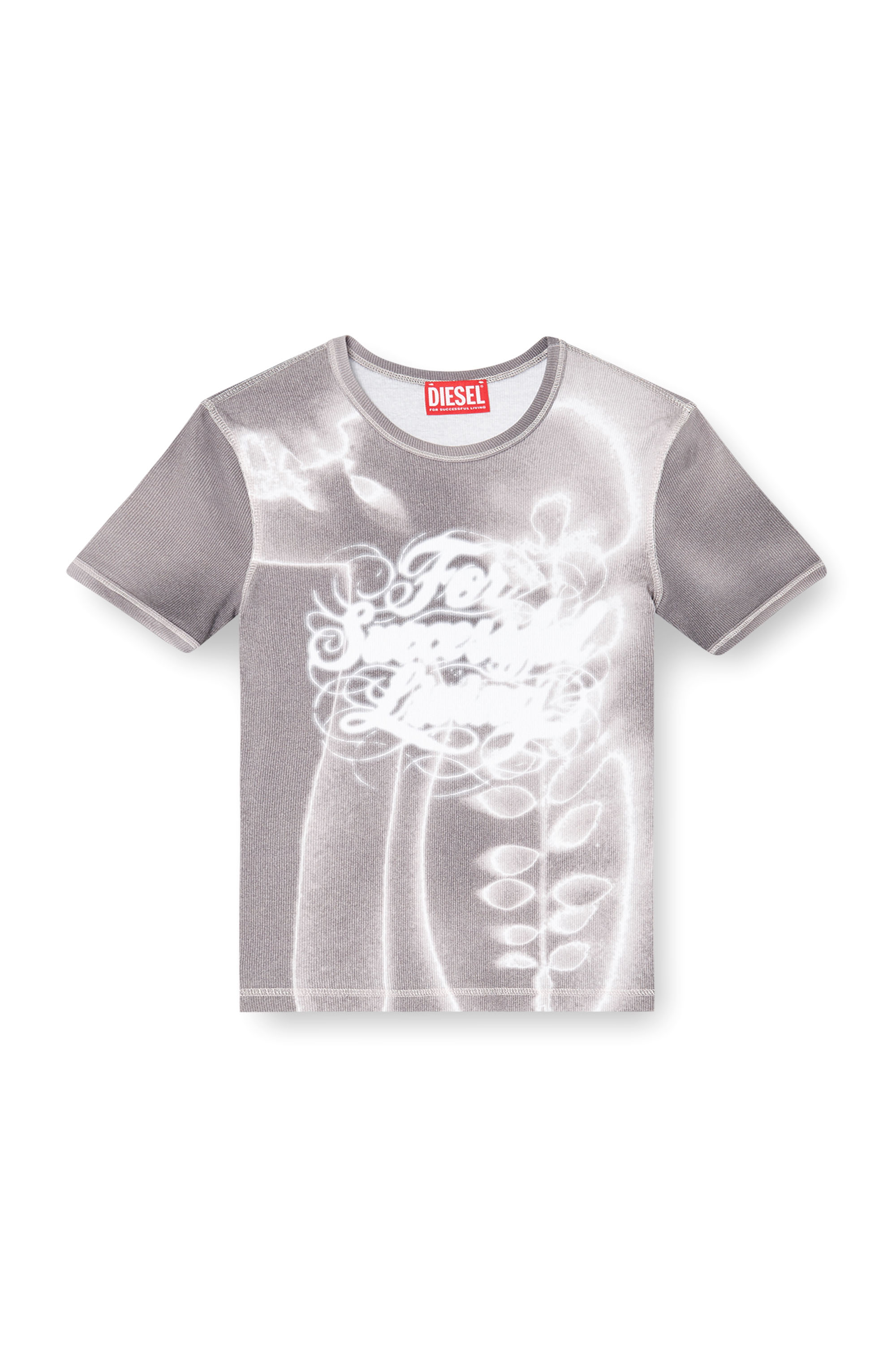Diesel - T-ELE-LONG-AA4, Female's 半袖トップ in null - 2