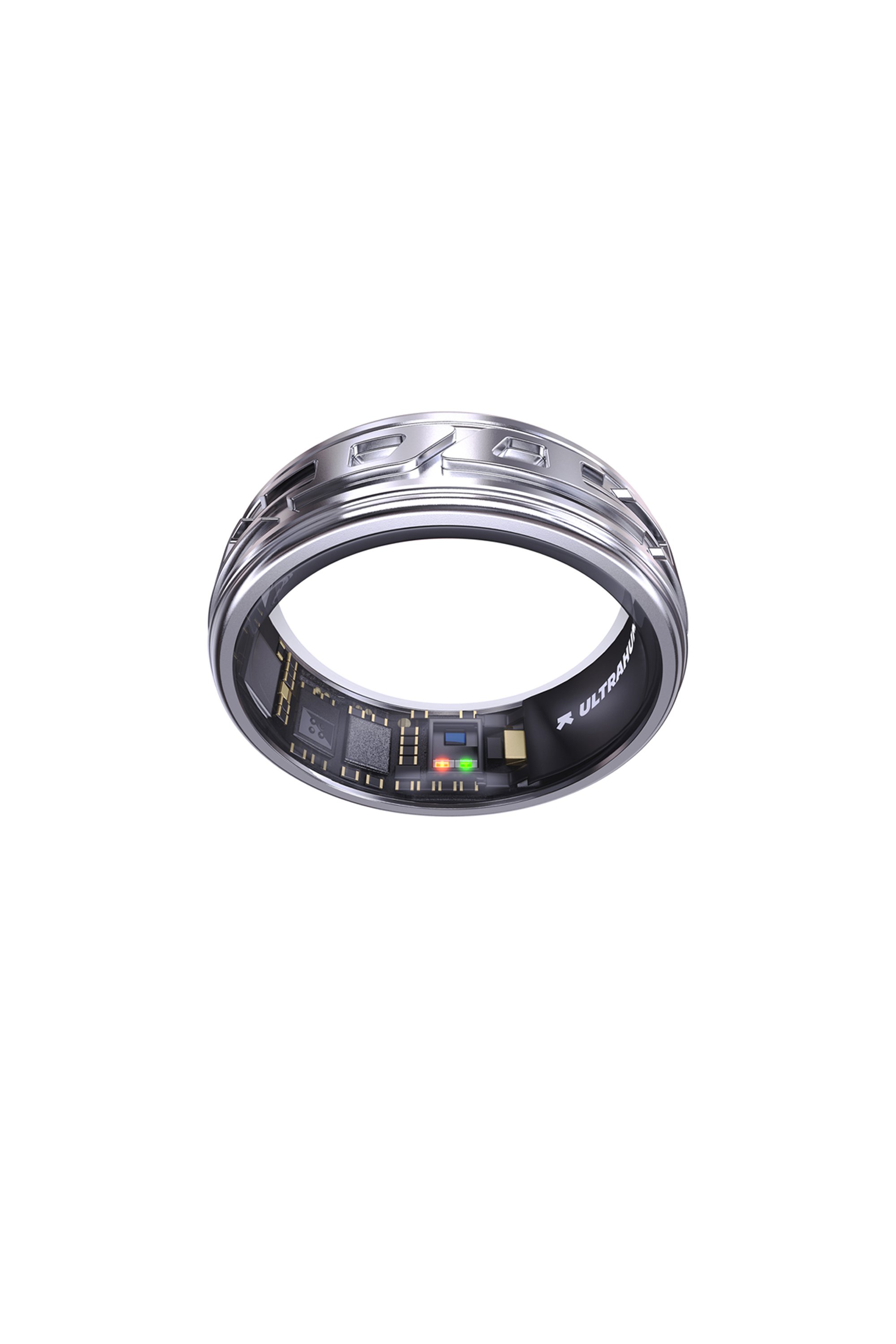 Diesel - SMART RING CRYO SILVER- UHRA-DS, Unisex's Smart ring in shiny silver in シルバー - 1