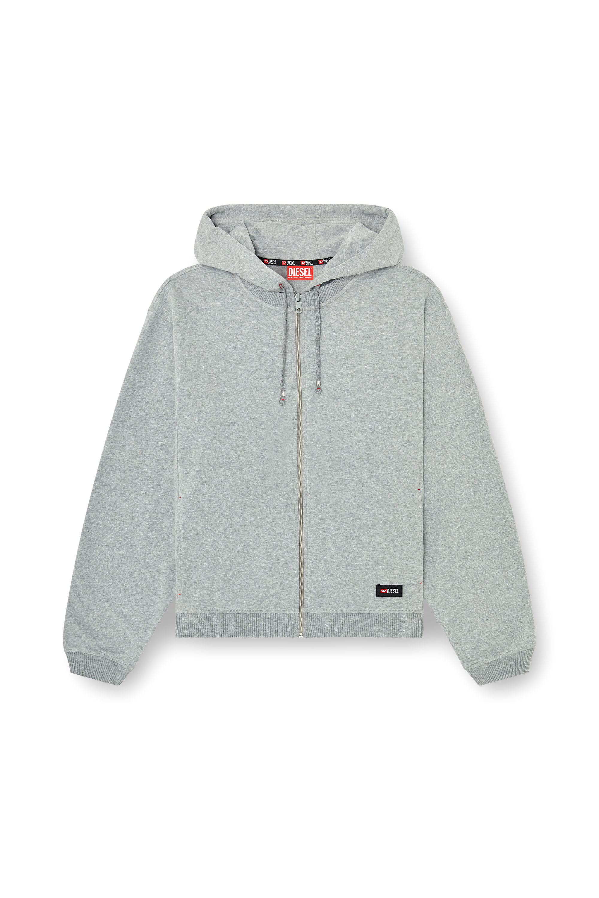 Diesel - JOY-D-CORE, Male's ジップアップパーカー in グレー - 2