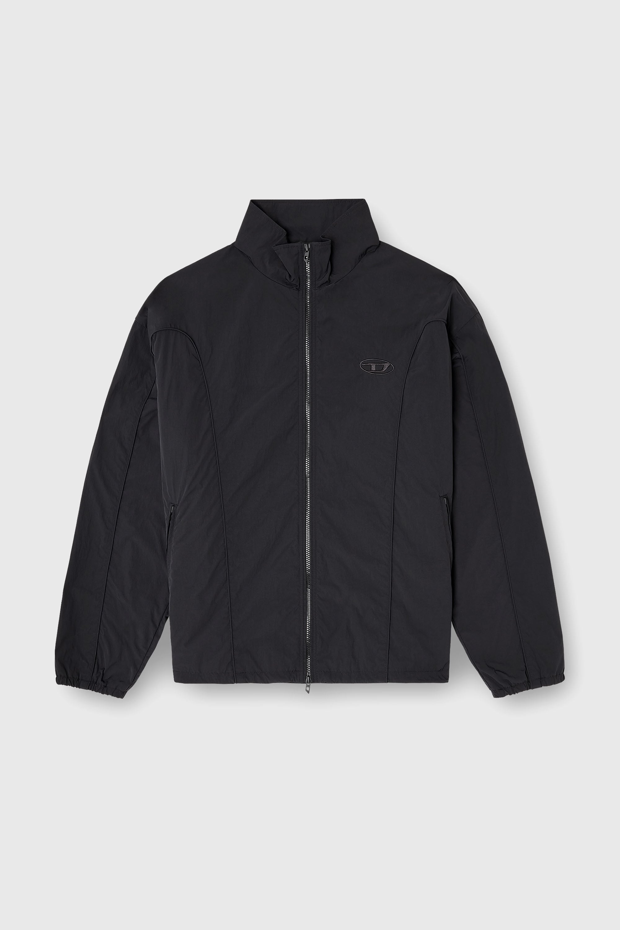 Diesel - J-FIVE-WRD-AKAD, Male's ウィンドブレーカー in ブラック - 2