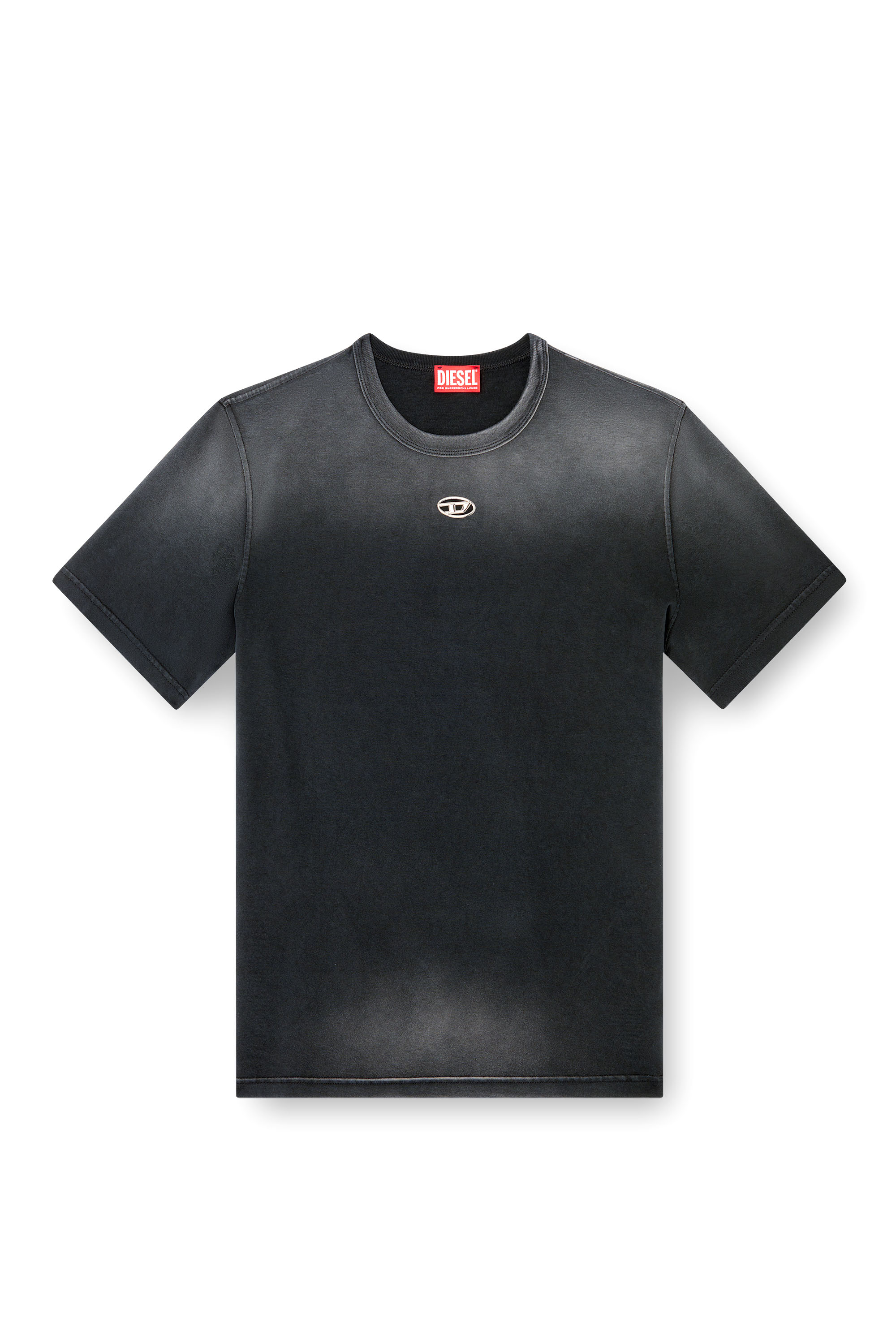 Diesel - T-ADJUST-T1, Male's Tシャツ in ブラック - 2