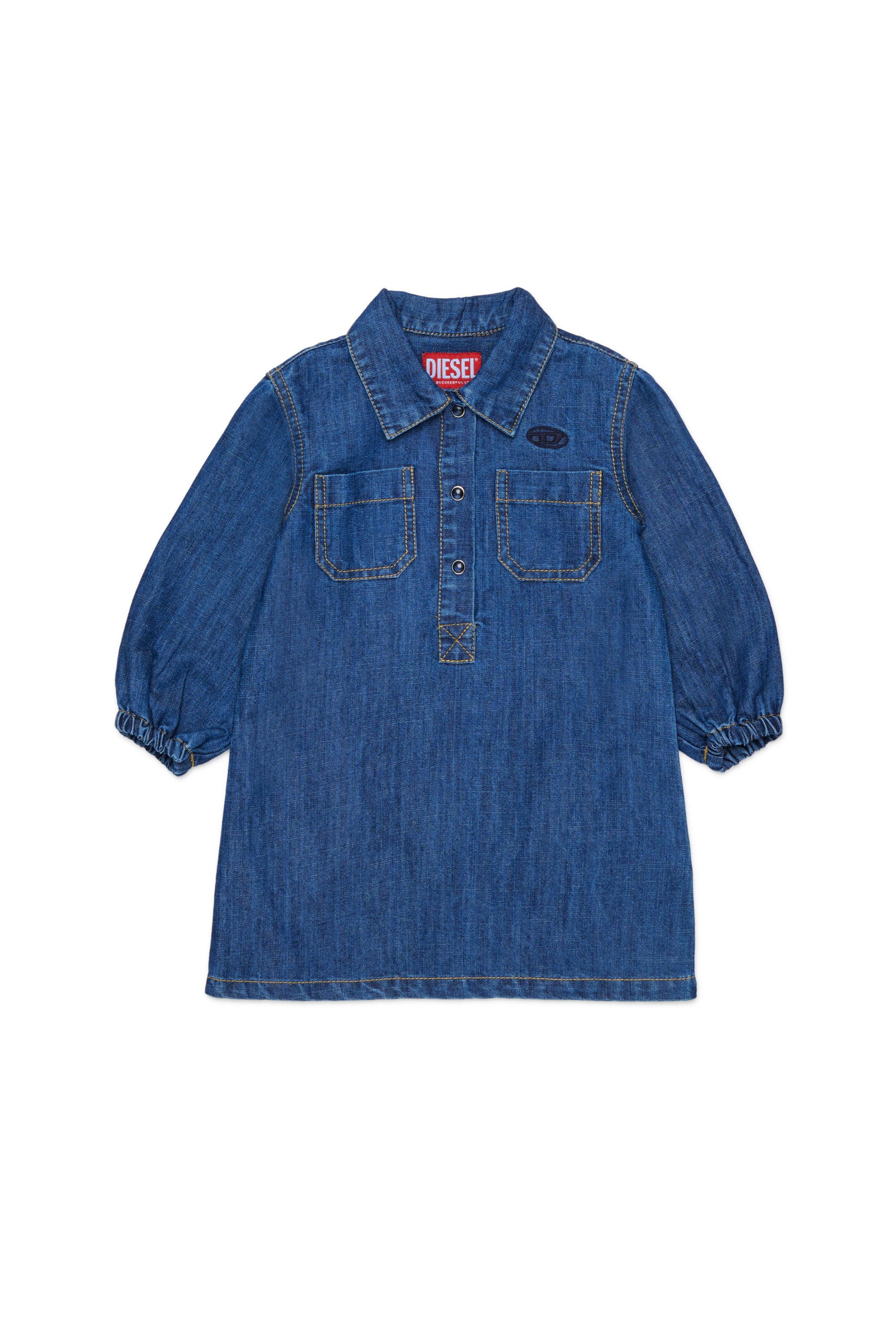 Diesel - DELBIB, Female's ワンピース in ミディアムブルー - 1