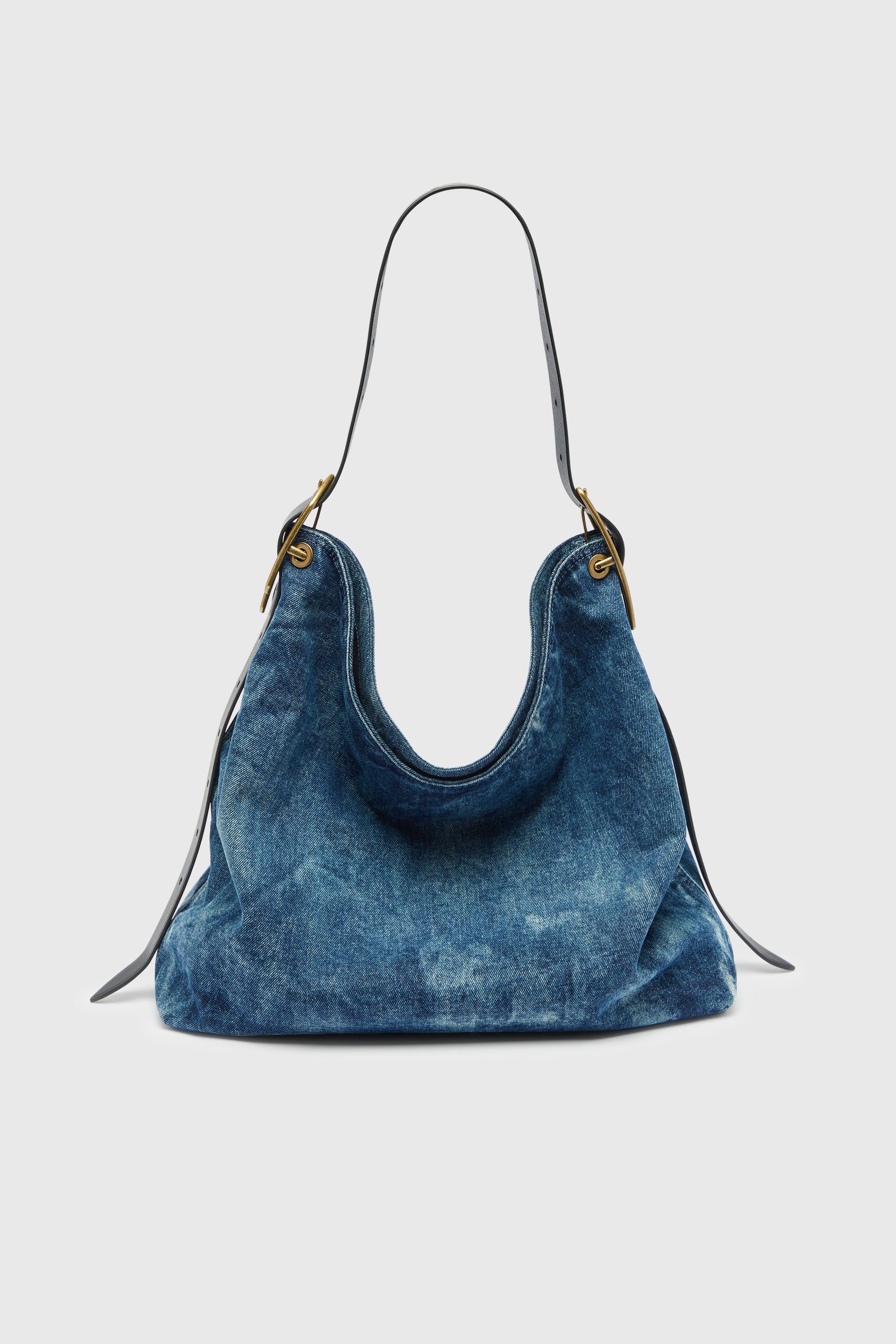 Diesel - D-LINE HOBO L, Female's ホーボーバッグ in ミディアムブルー - 2