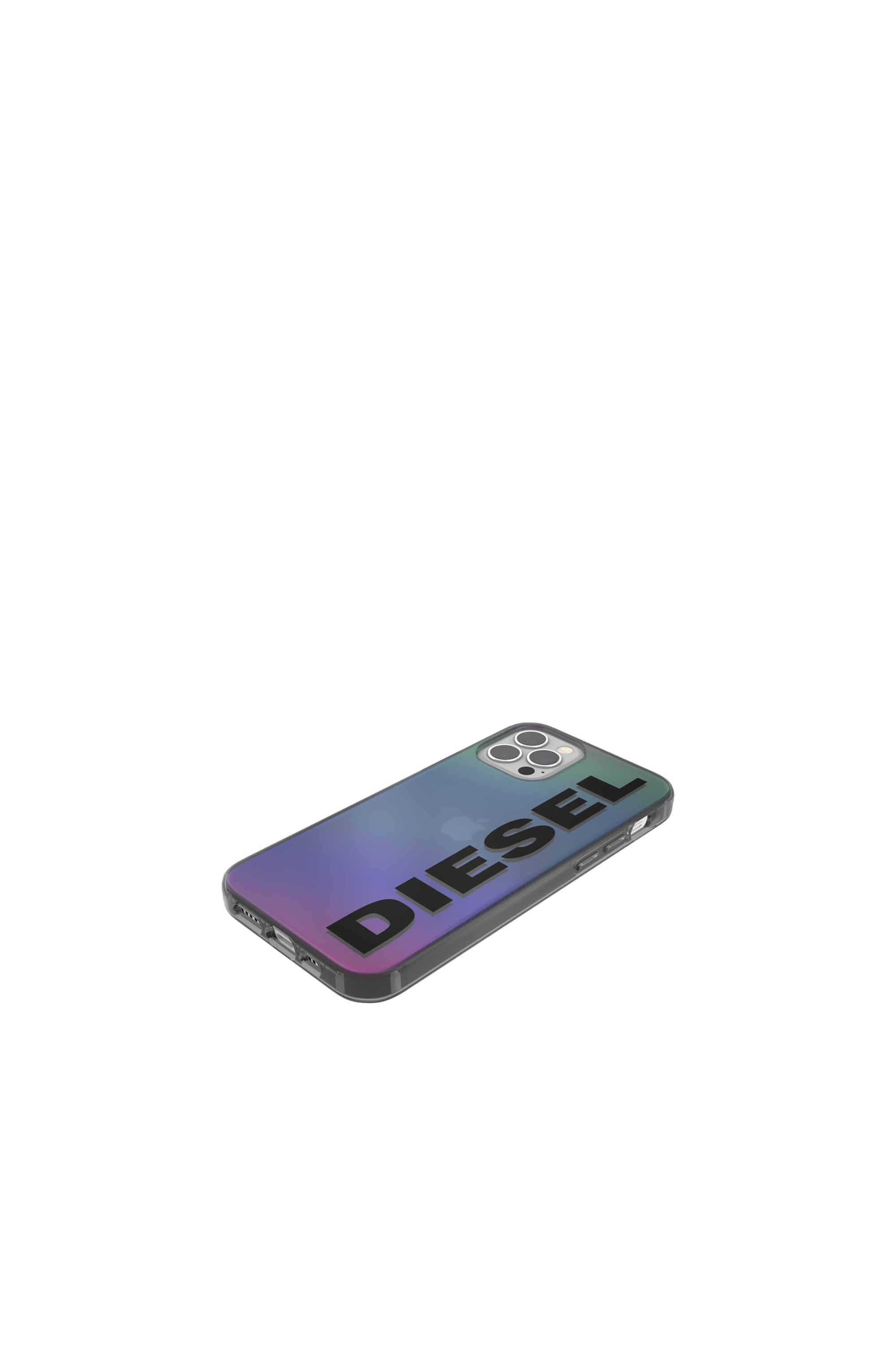 Diesel - 42573 STANDARD CASE, Unisex's Holographic TPU case for iPhone 12/12 Pro in マルチカラー - 4