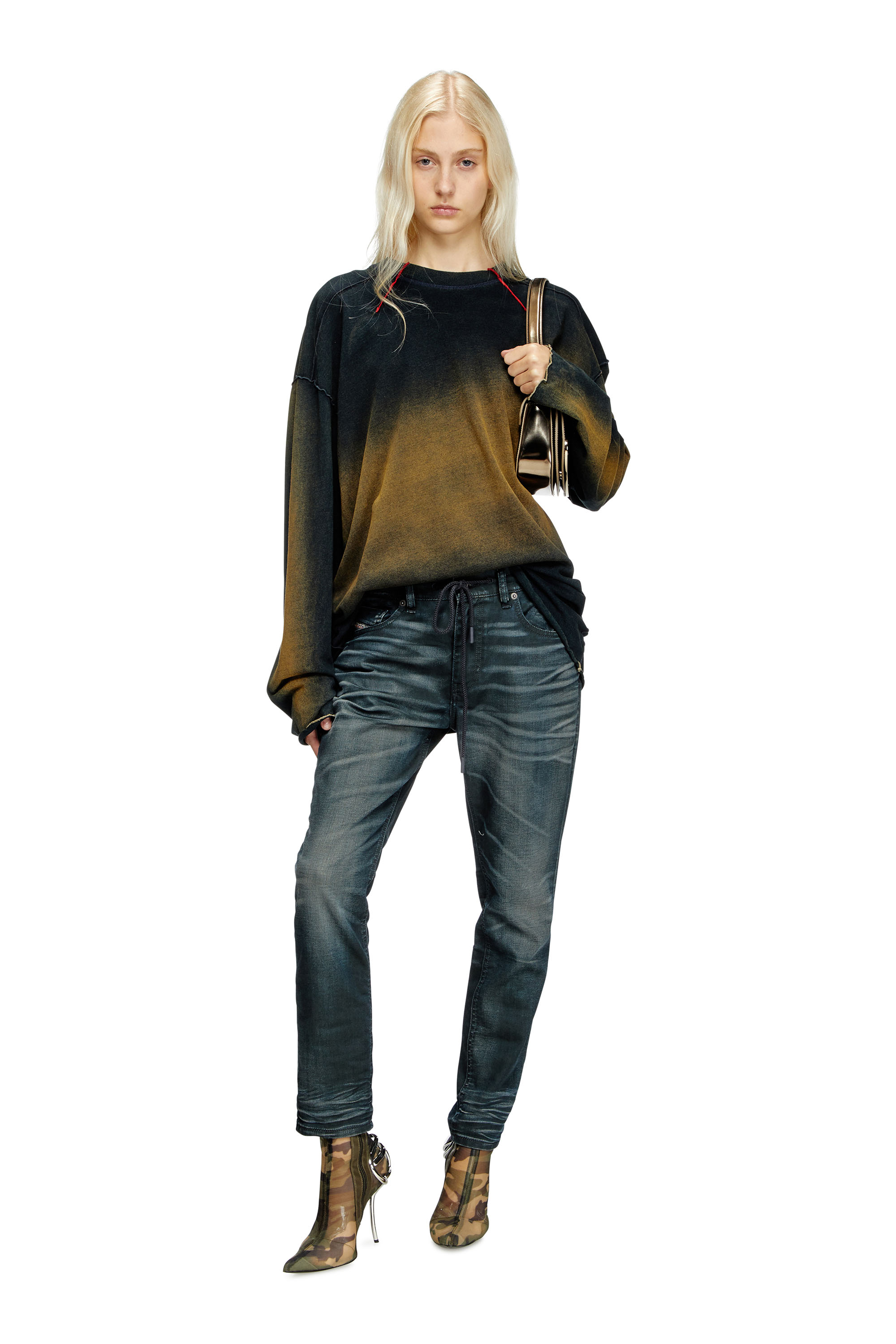 Diesel - Female's Regular 2031 D-Krailey Joggjeans® 068QK, ダークブルー - 1
