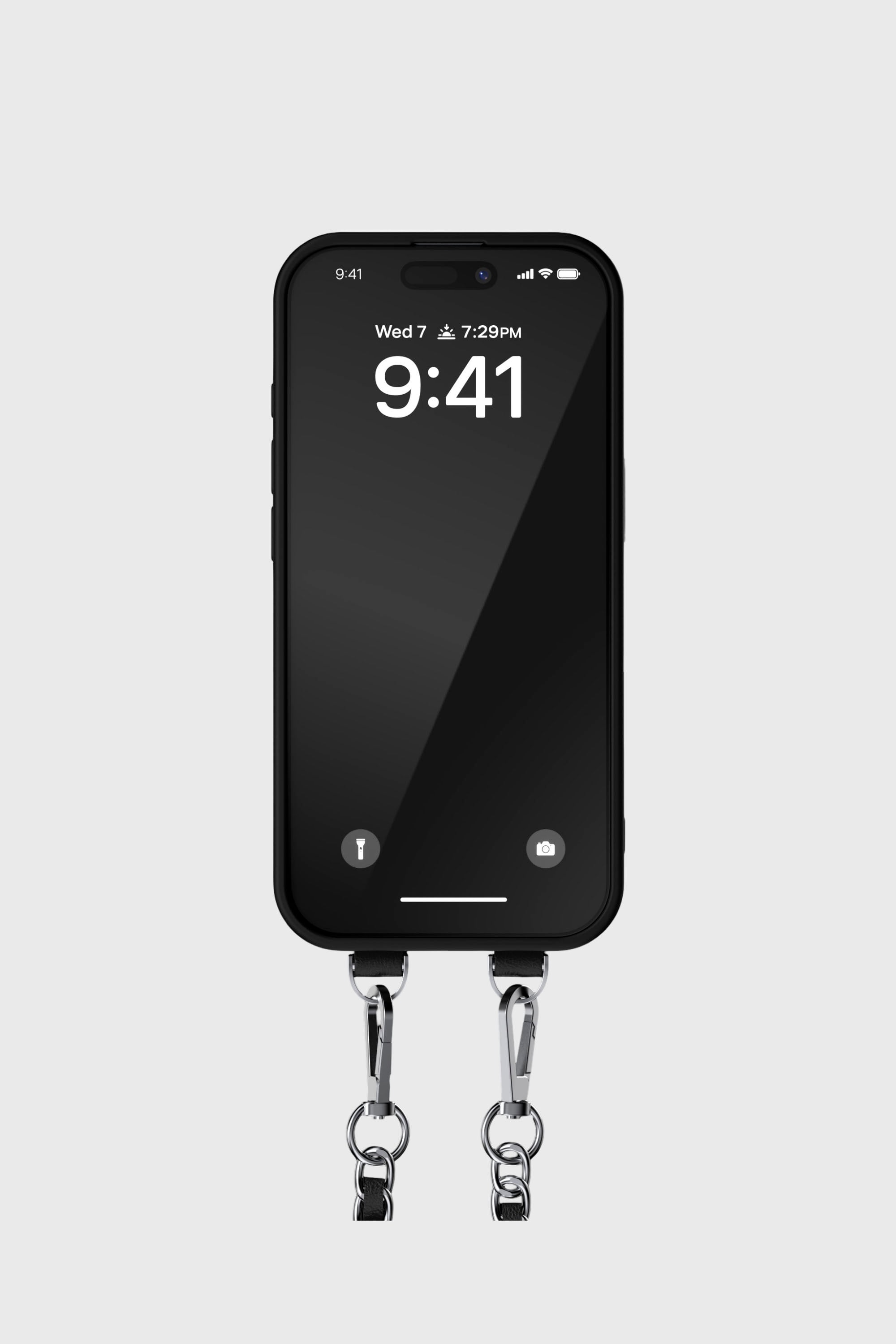 Diesel - 60662 MOULDED CASE, Unisex's Oval D case with wrist strap and MagSafe for iPhone 17 Pro in ブラック - 2