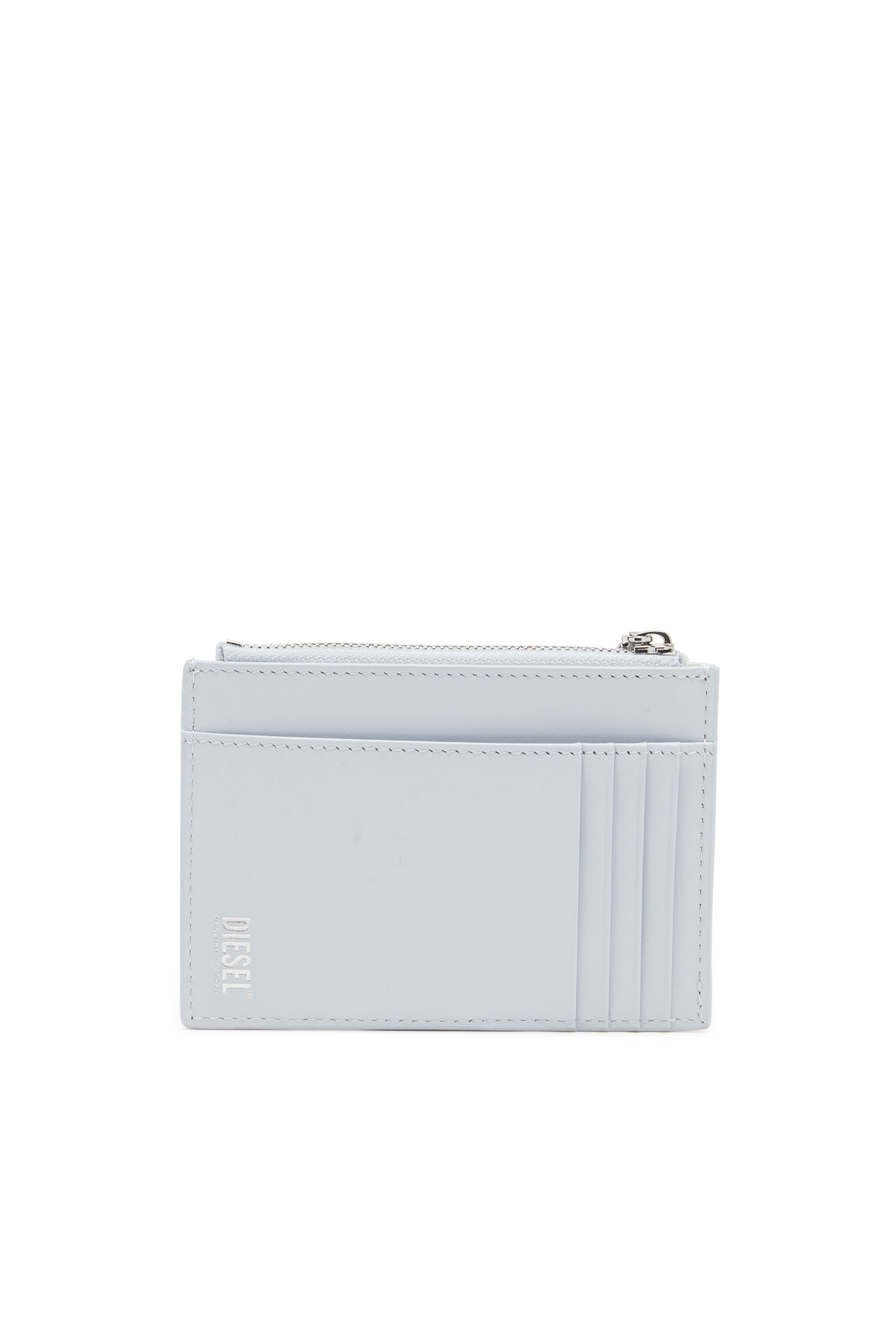 Diesel - 1DR CARD HOLDER I, Female's Card holder in pastel leather in ライトブルー - 2