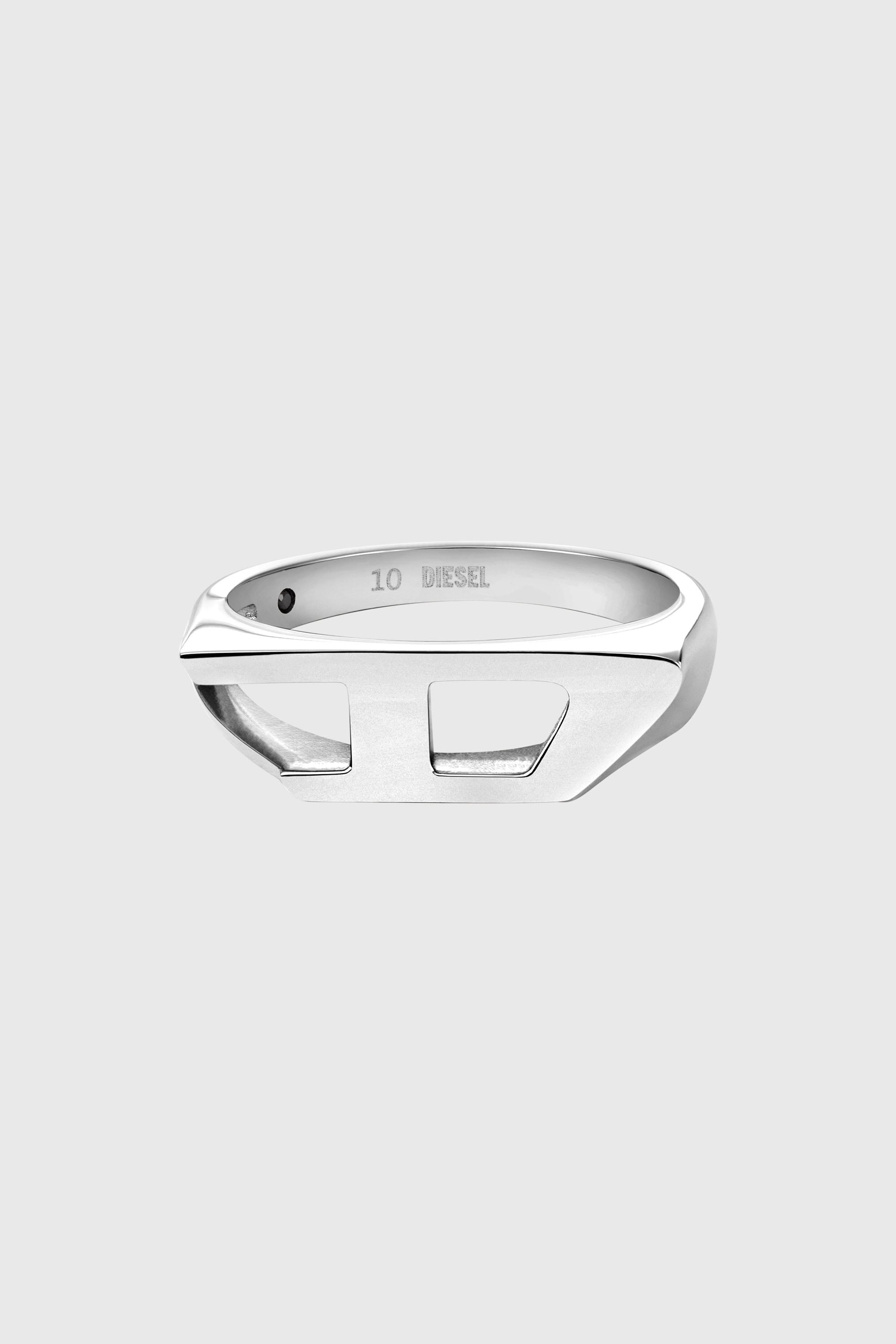 Diesel - DX1638040 JEWELLERY, Unisex's リング in シルバー - 2