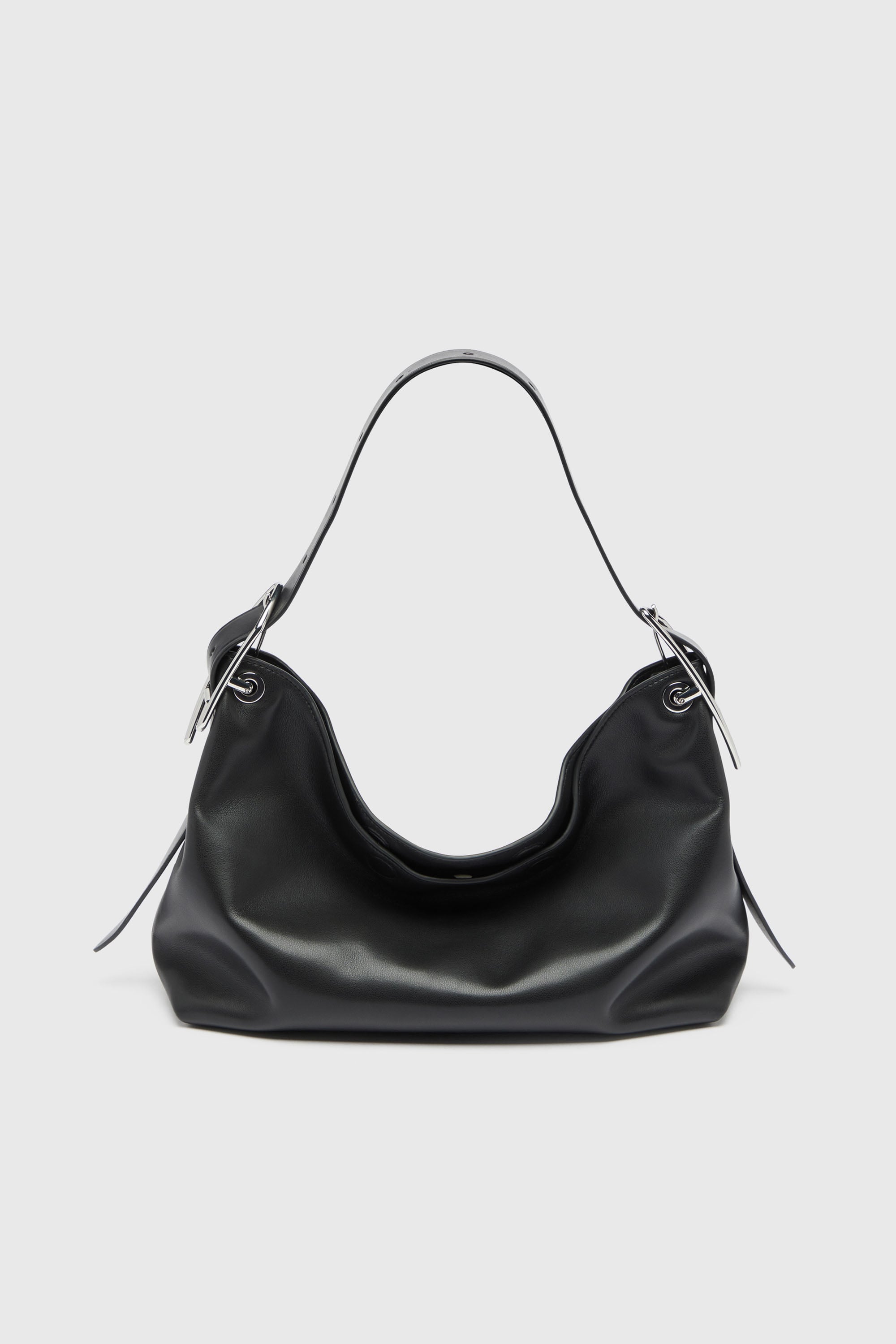 Diesel - D-LINE HOBO S, Female's ショルダーバッグ in ブラック - 2