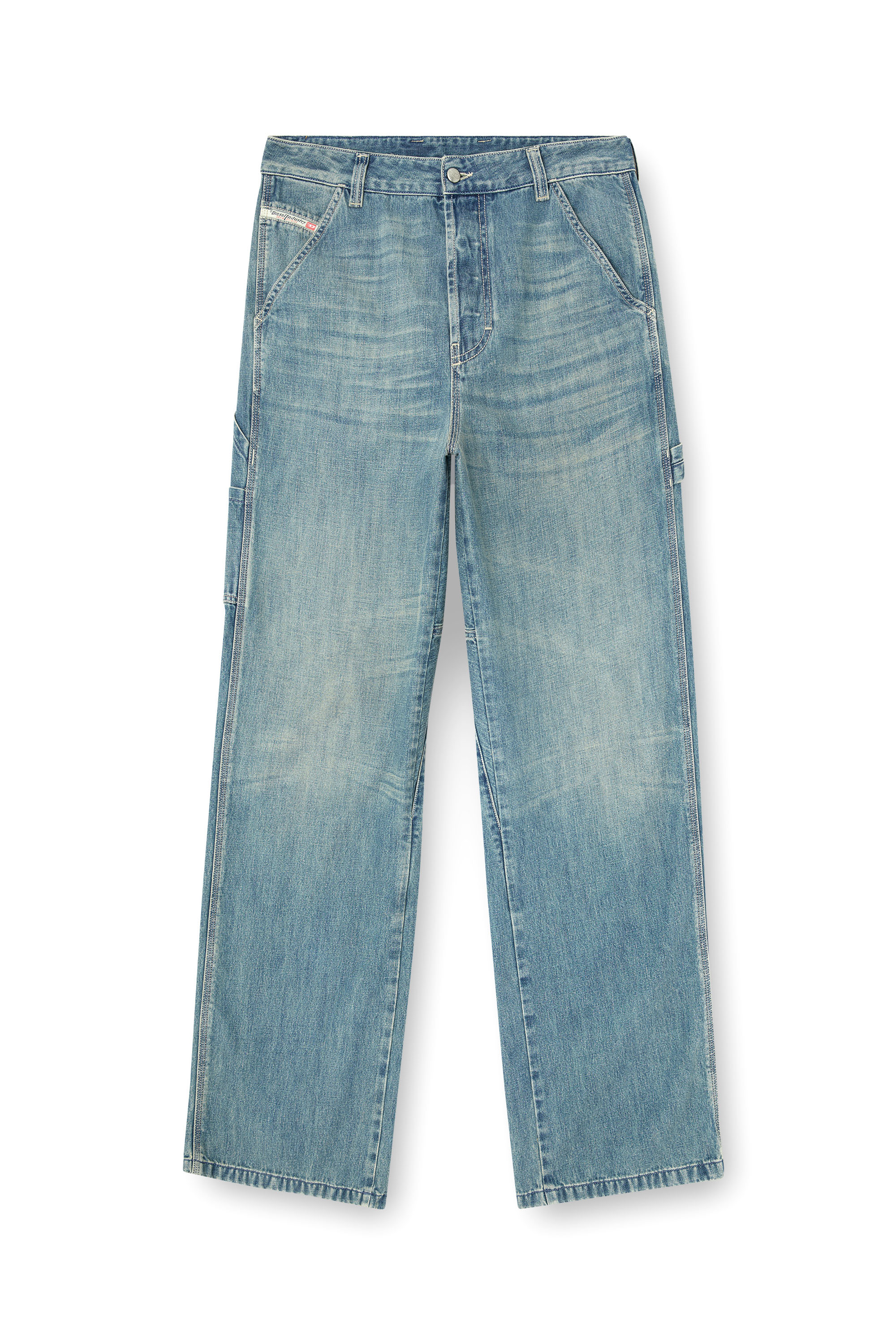 Diesel - Male's Relaxed Jeans D-Livery 068SK, ライトブルー - 2