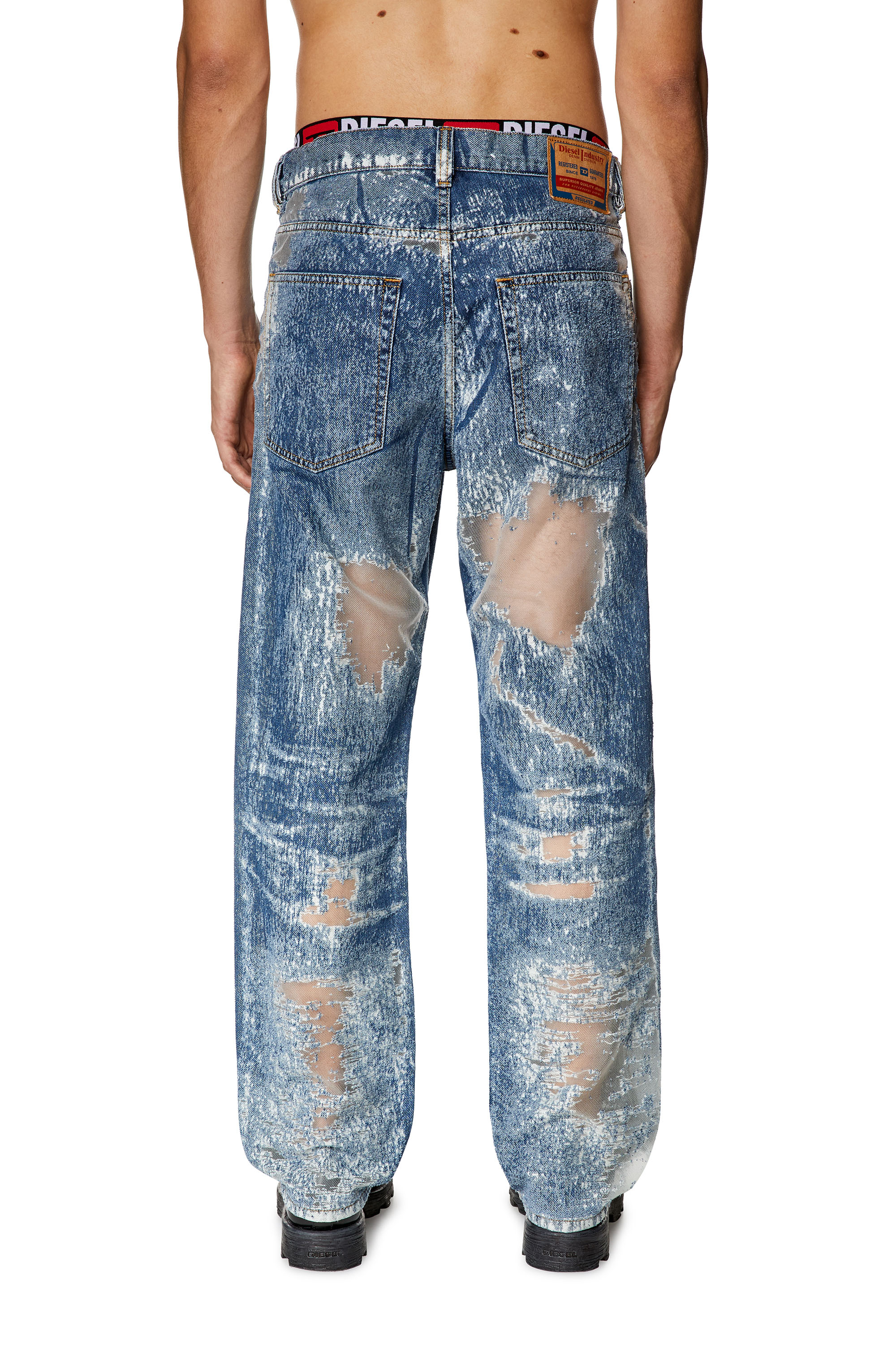 DIESEL 2022ss Straight Jeans マルチジップ　デニム