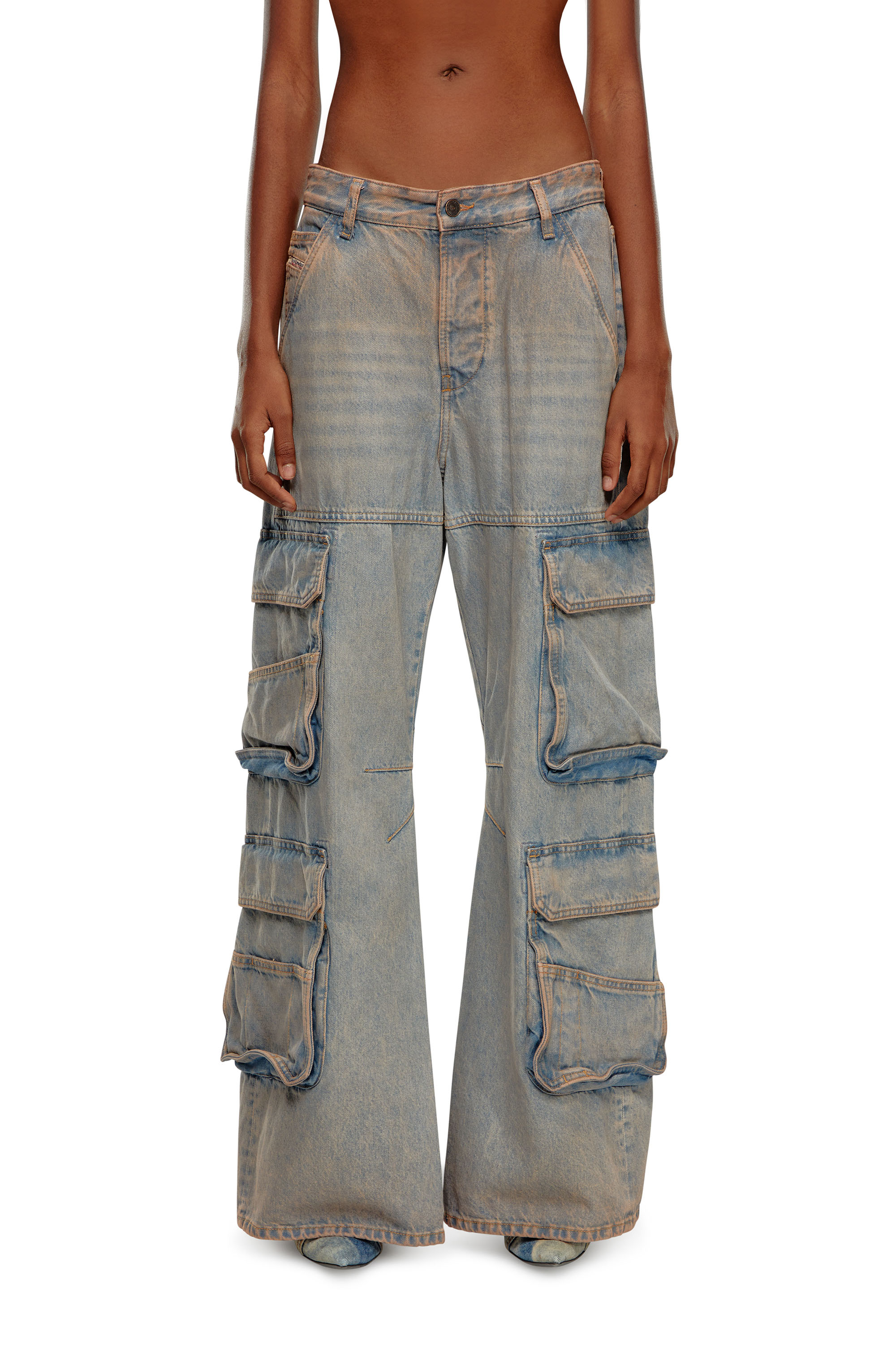 Diesel - Straight Jeans 1996 D-Sire 0KIAI, ライトブルー - Image 1