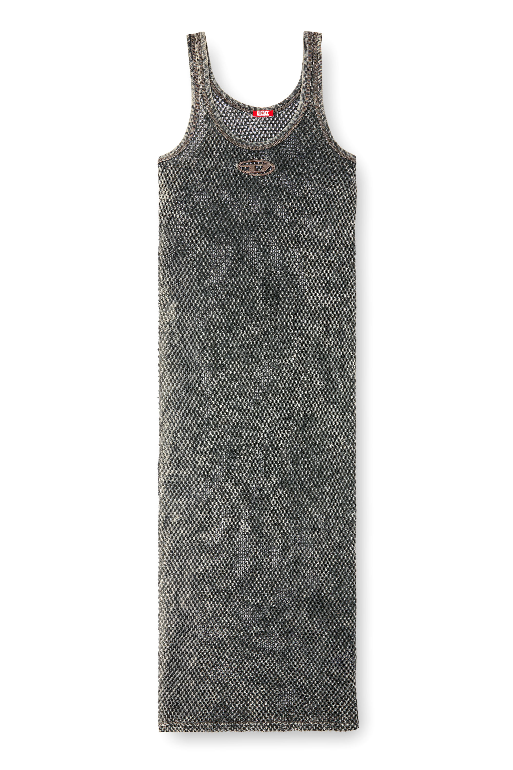 Diesel - MAEVE-UTLT, Female's メッシュドレス in ブラウン - 4