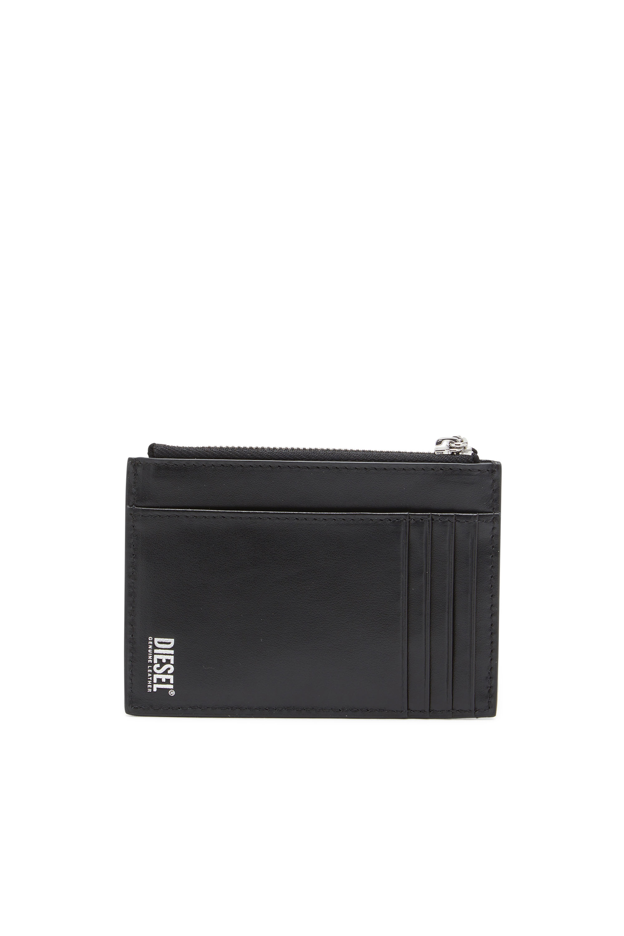 Diesel - 1DR CARD HOLDER I, Female's Card holder in leather in ブラック - 2