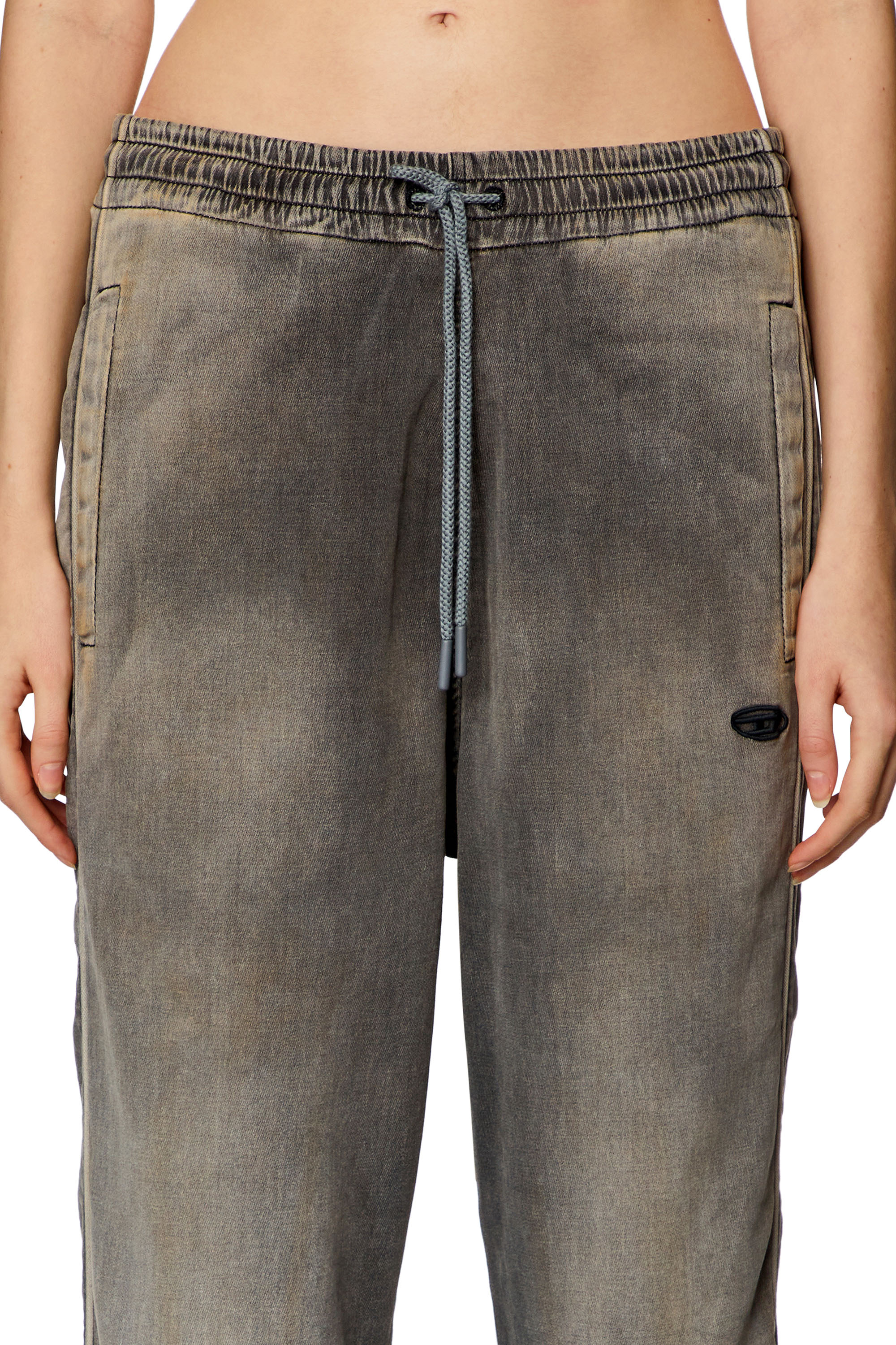 Diesel - Straight D-Martians Track Denim 068HT, グレー - Image 3