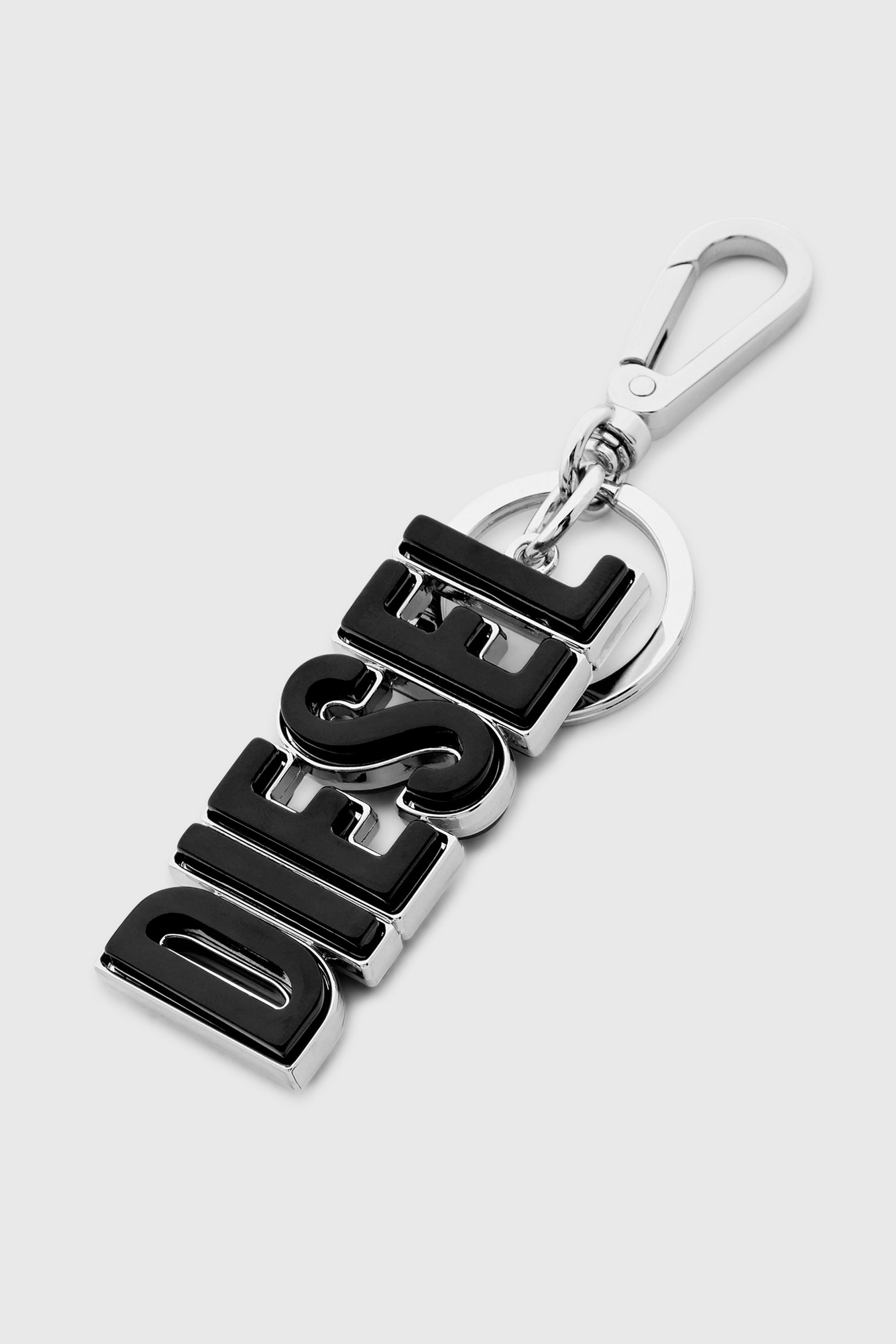 Diesel - DSL 3D KEY RING, Male's キーチャーム in ブラック/レッド - 2
