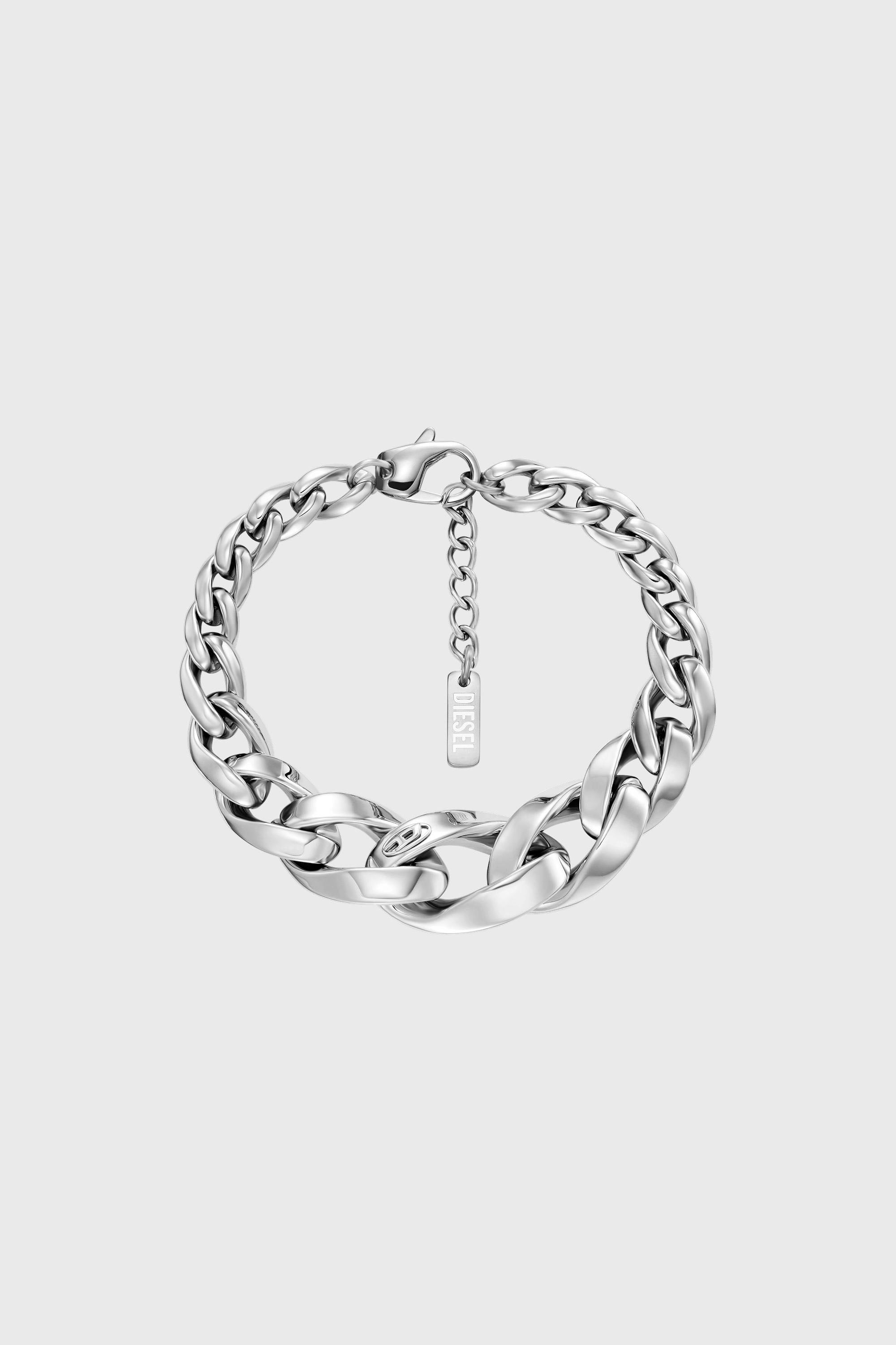 Diesel - DX1721040, Unisex's ブレスレット in シルバー - 1