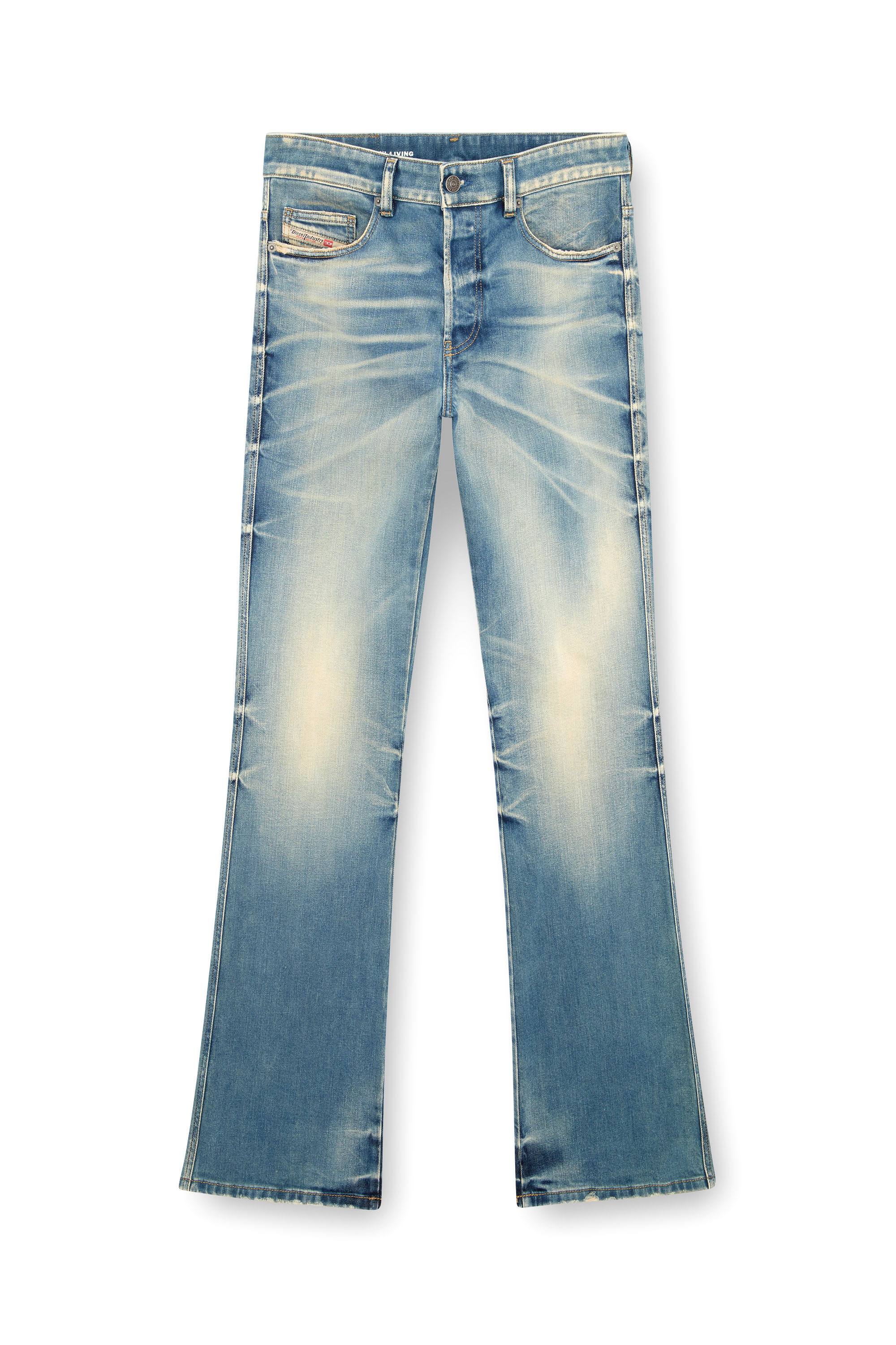 Diesel - Male's Bootcut Jeans 1998 D-Buck 09J62, ミディアムブルー - 2