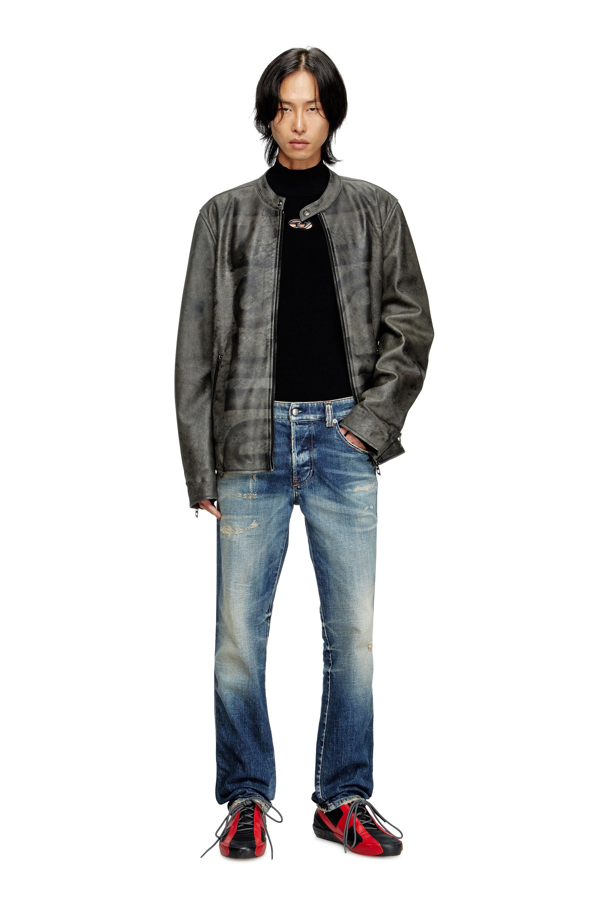 Diesel - Male's Slim Jeans 1993 D-Vyl 09M55, ダークブルー - 2