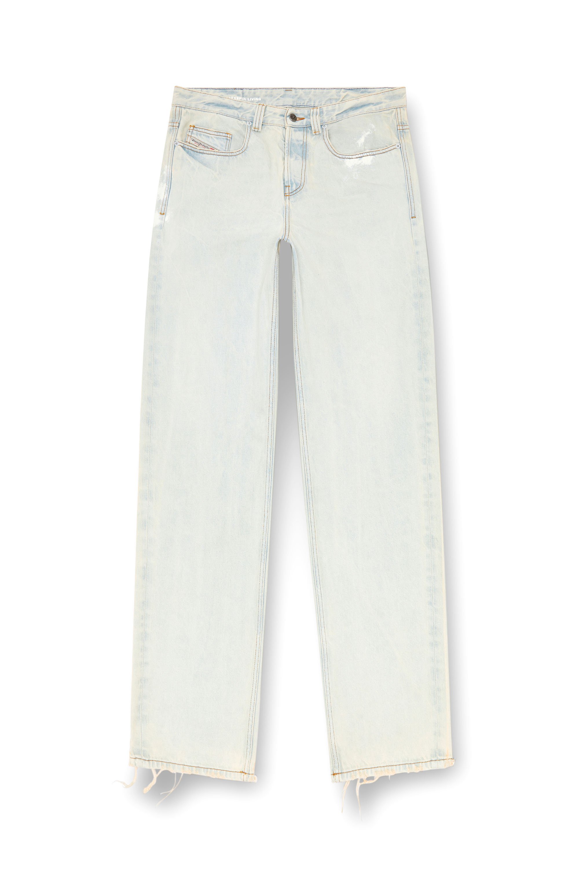 Diesel - Male's Relaxed Jeans 2001 D-Macro 09J81, ライトブルー - 3