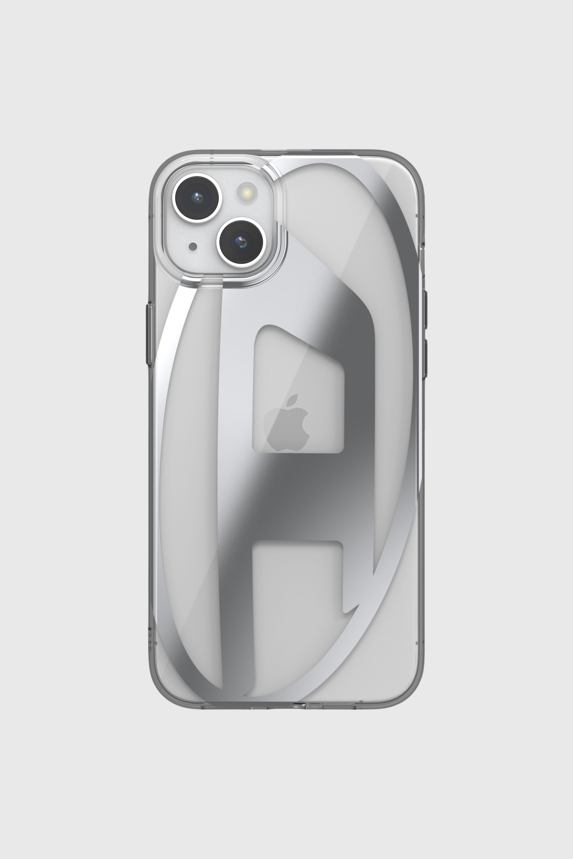 Diesel - 54203 MOULDED CASE, Unisex's iPhone 15 Plus クリアケース in シルバー - 2