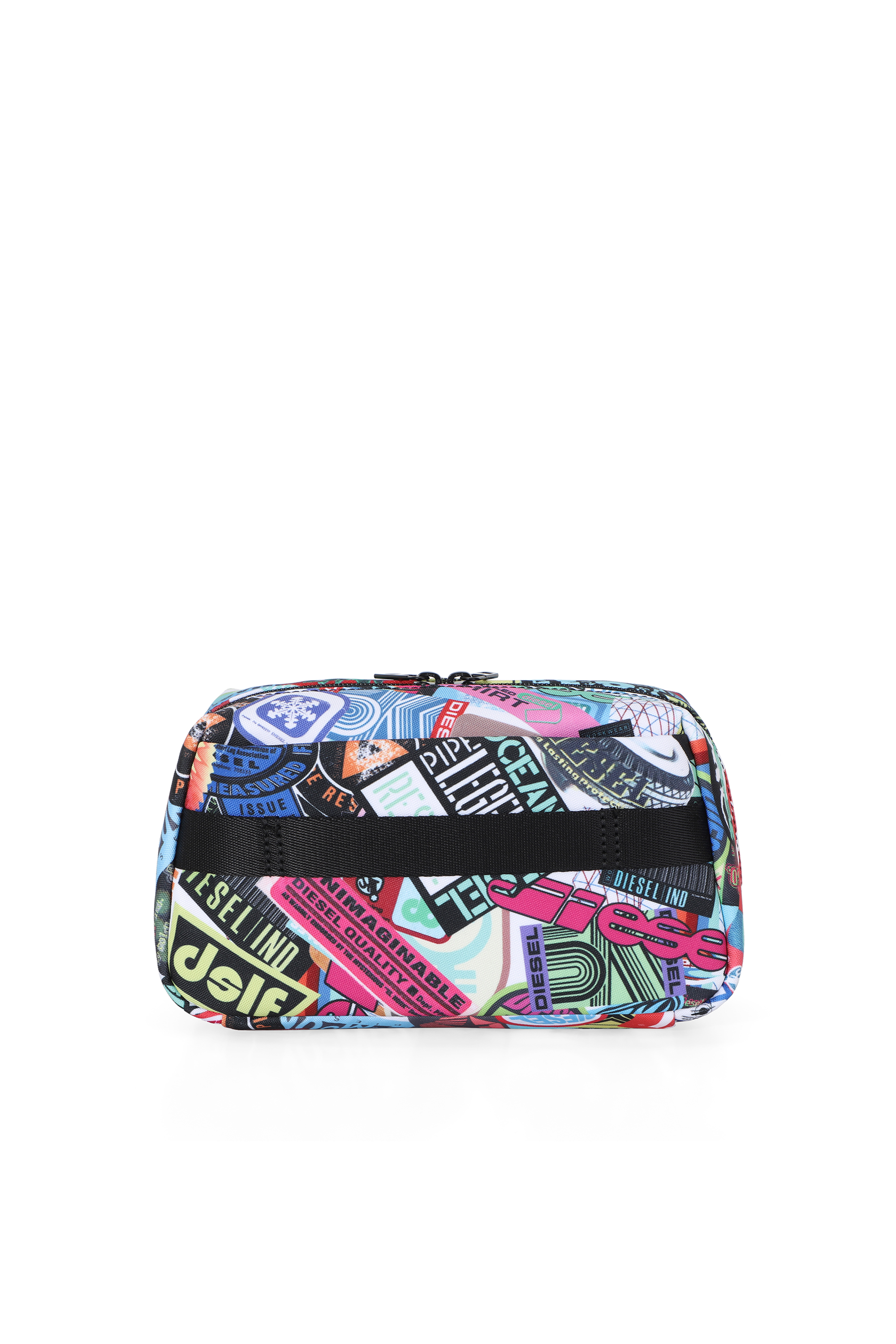 Diesel - DIESEL PC PRINTED BEAUTY CASE-STICKERS-, Unisex's Beauty case with stickers in マルチカラー - 2