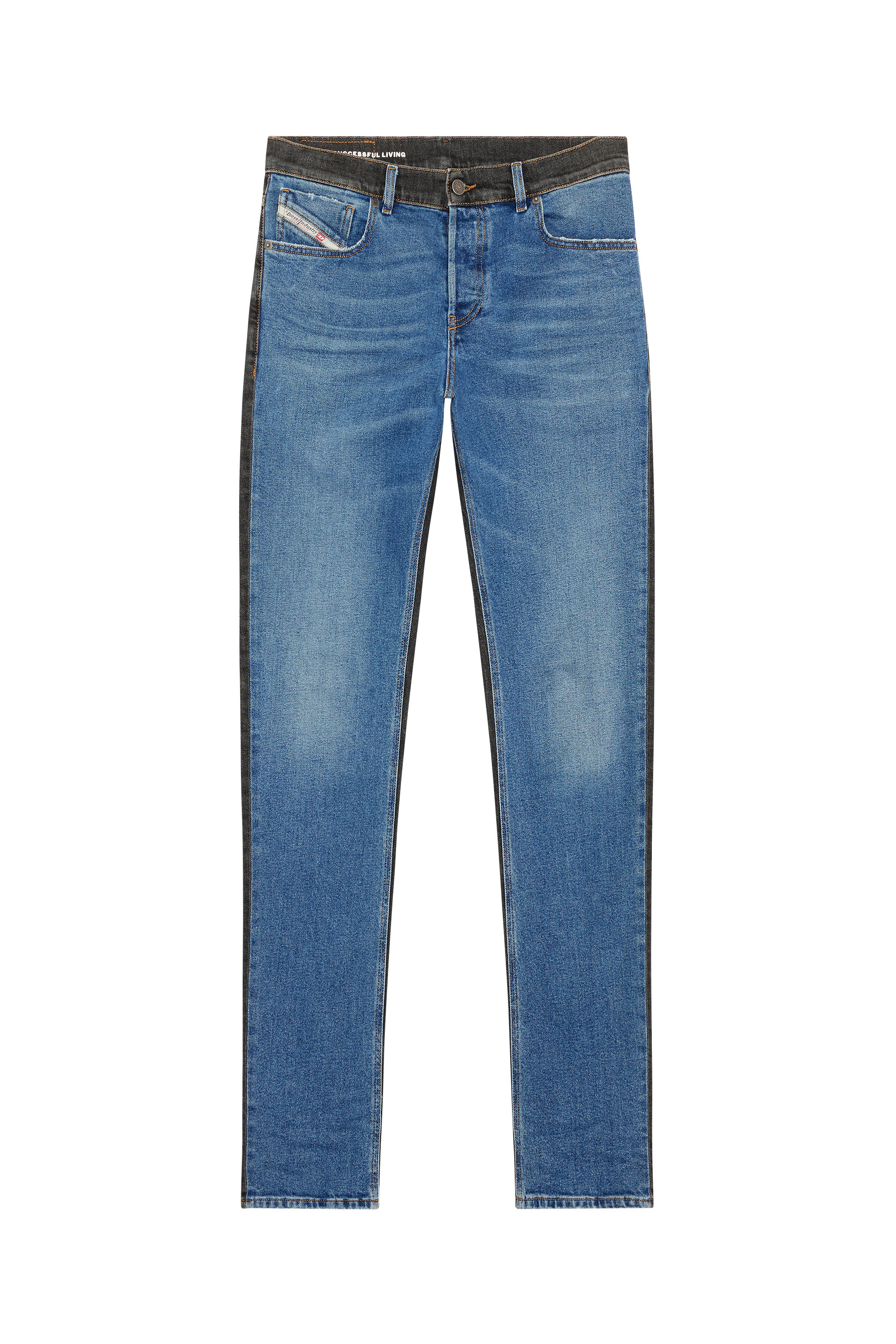 Diesel - Straight Jeans 1995 D-Sark 09H03, ミディアムブルー - Image 1