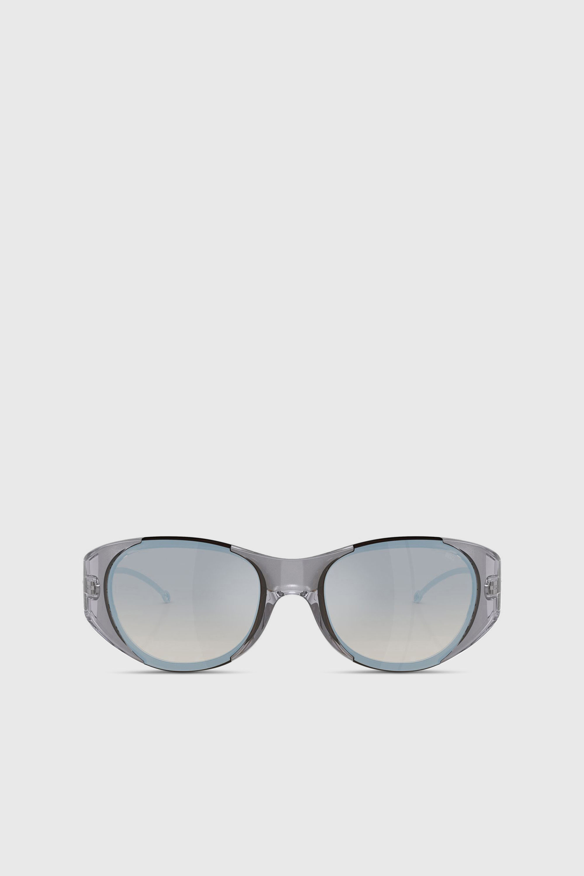 Diesel - 0DL3003, Unisex's Iconic oval sunglasses in ライトグレー - 1